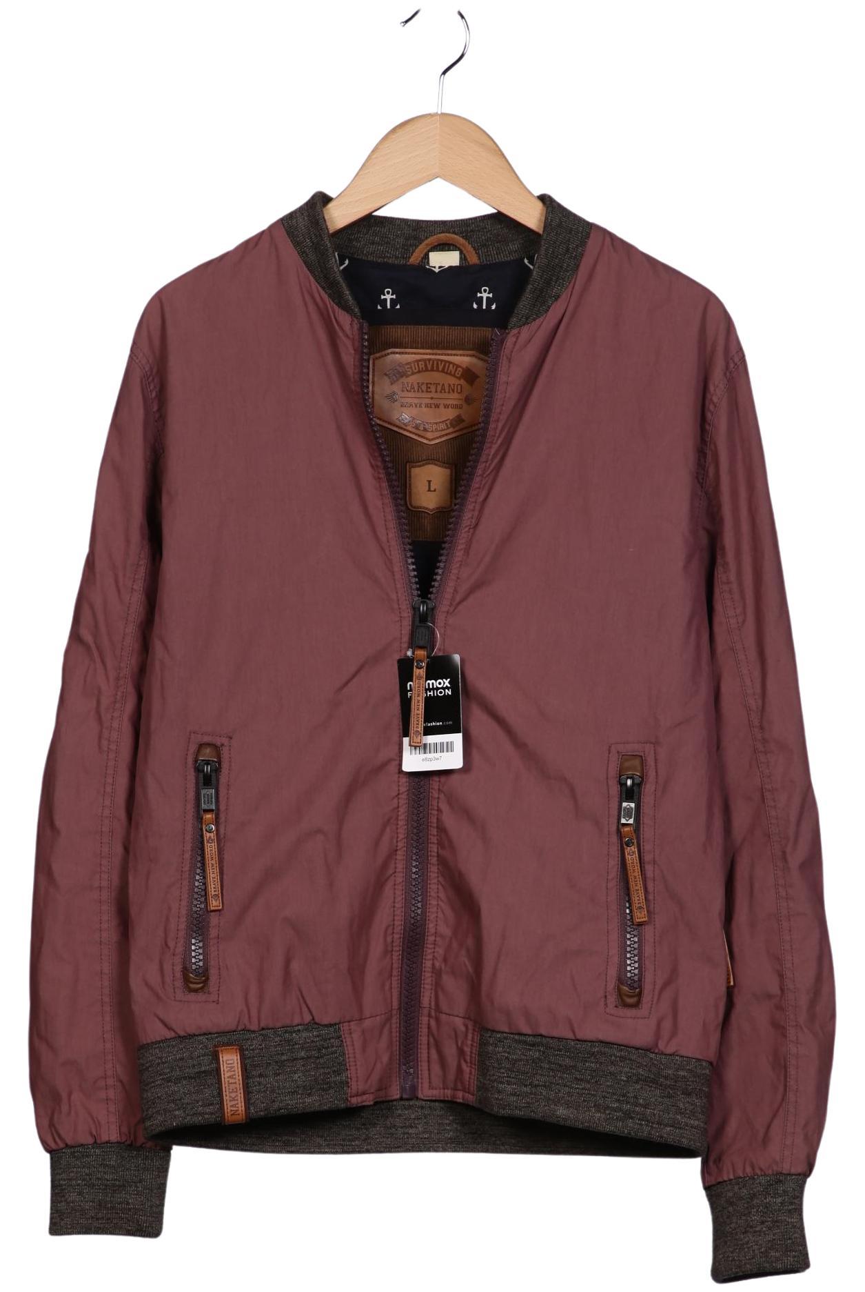 Thumbnail - Naketano Herren Jacke, bordeaux, Gr. 52