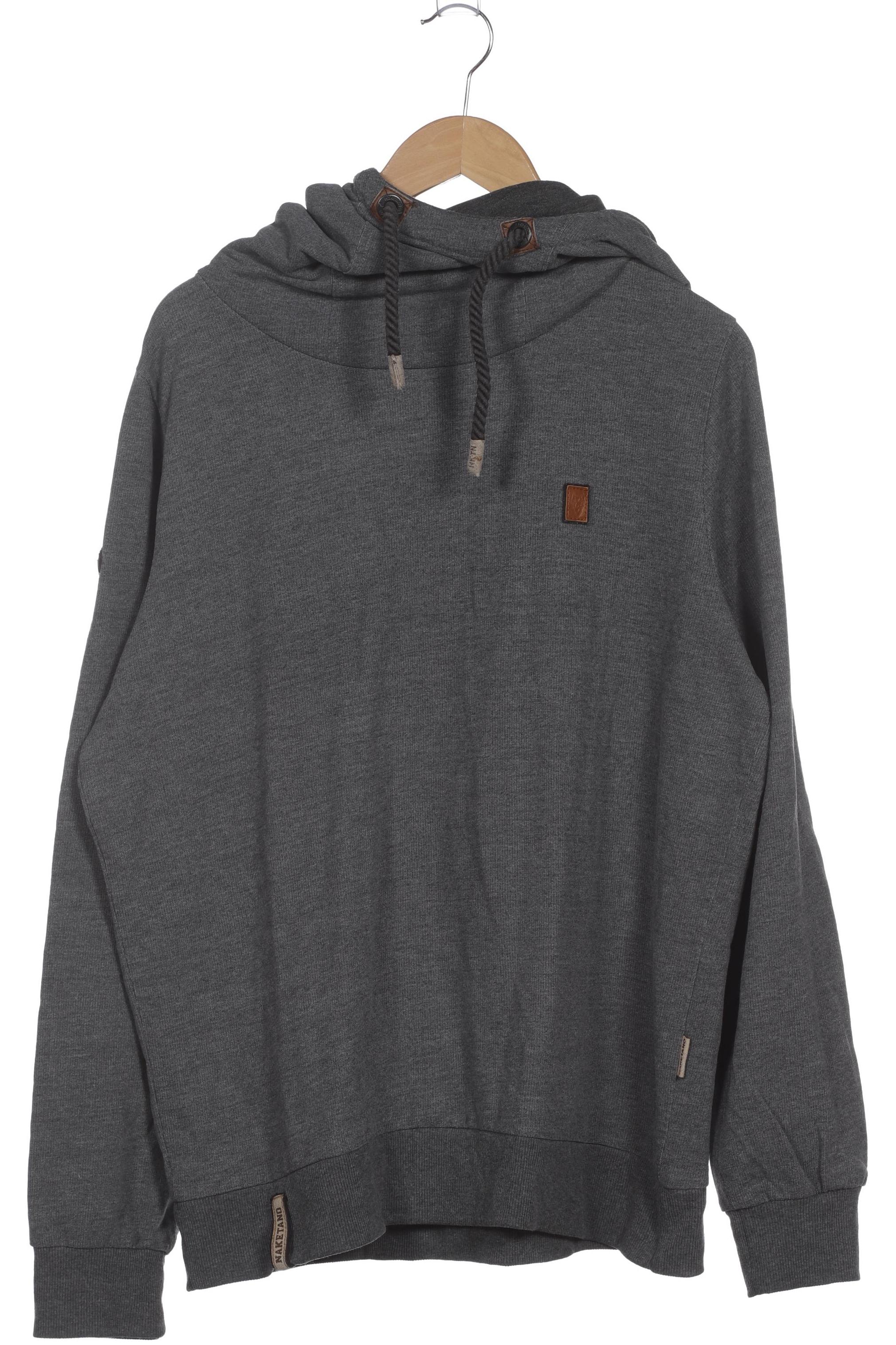 Thumbnail - Naketano Herren Kapuzenpullover, grau, Gr. 54