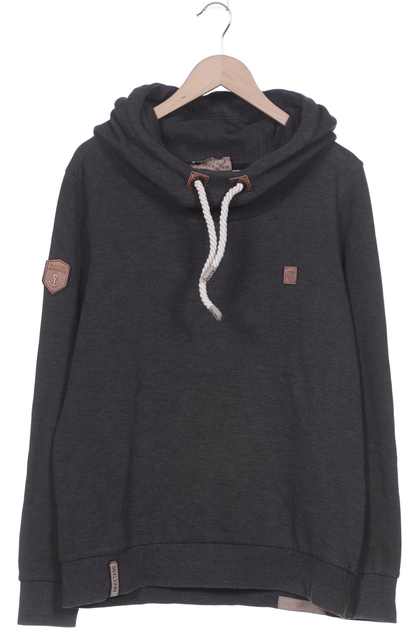 

Naketano Herren Kapuzenpullover, grau, Gr. 54