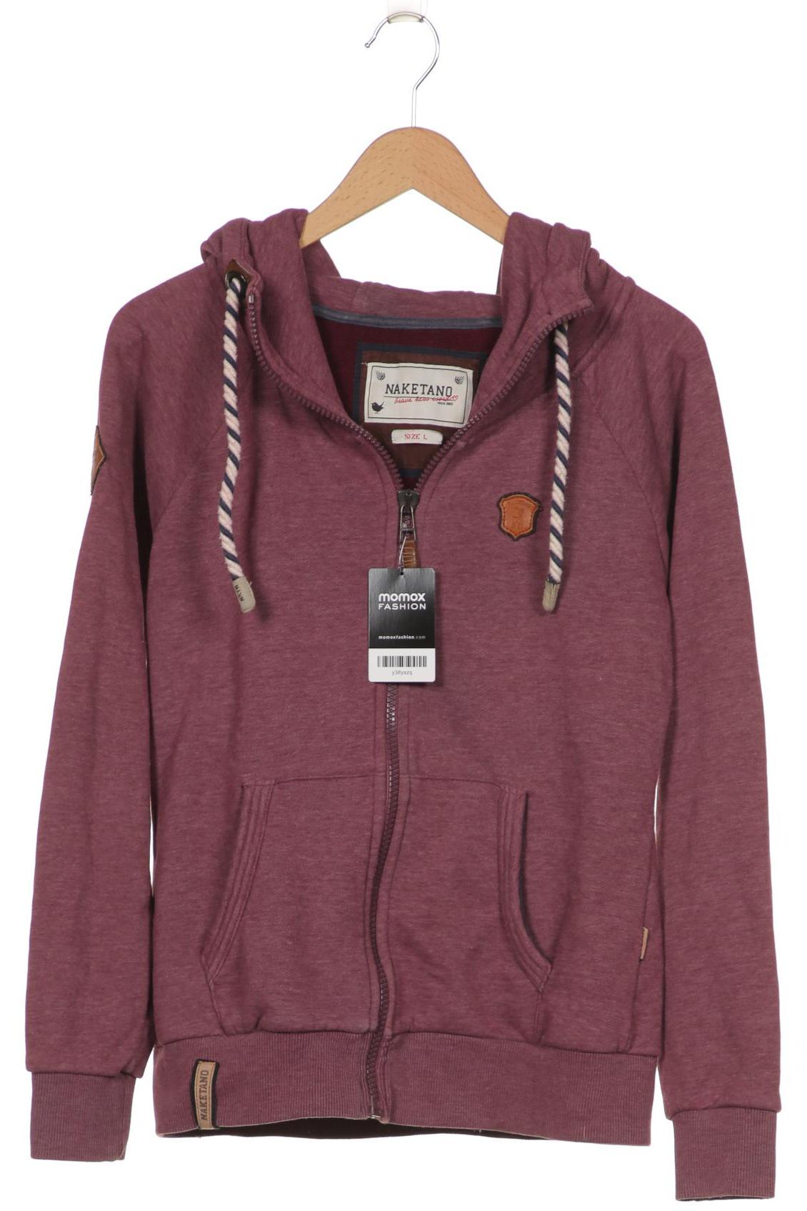 

Naketano Herren Kapuzenpullover, bordeaux