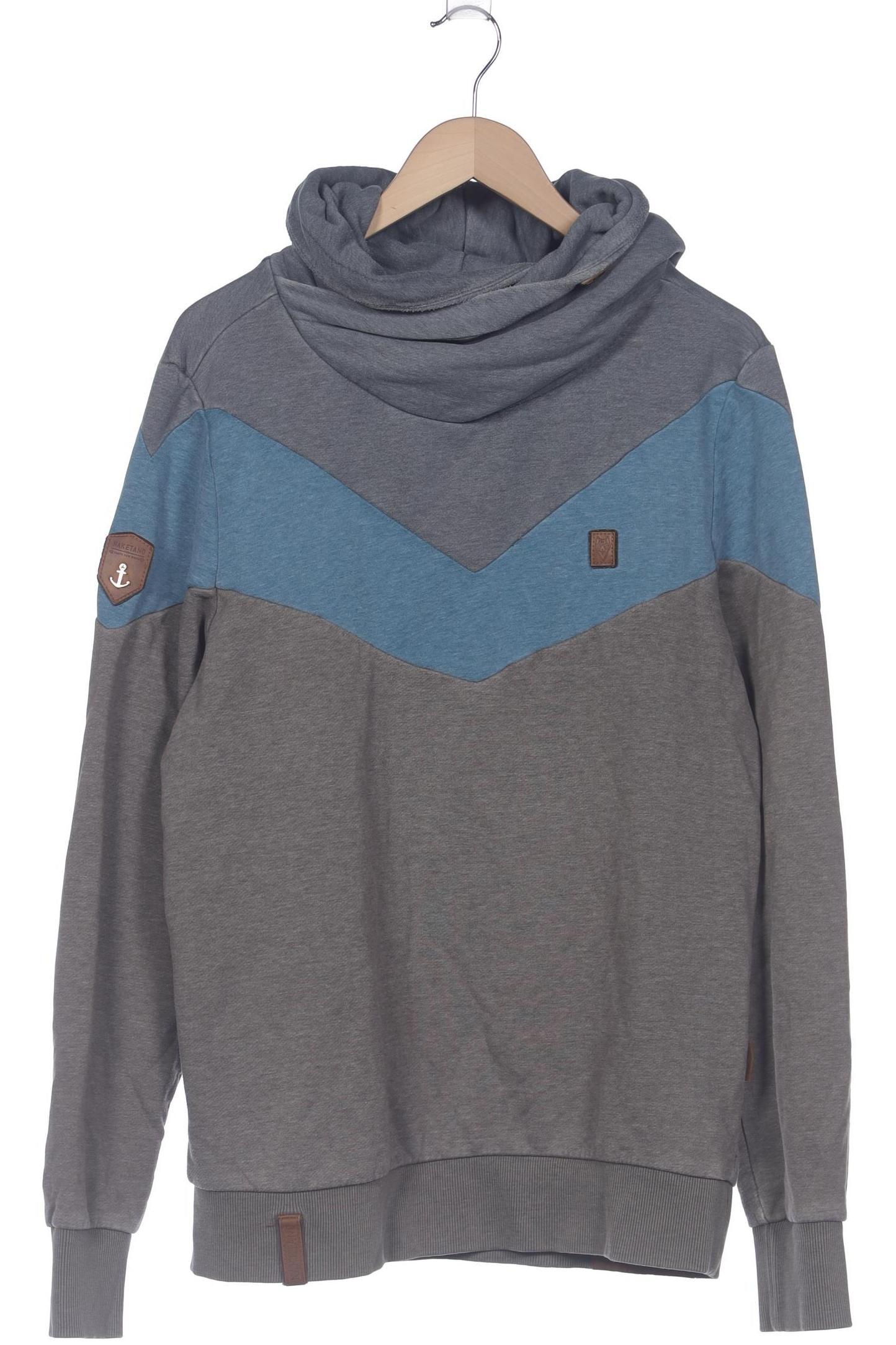 Thumbnail - Naketano Herren Kapuzenpullover, grau, Gr. 54
