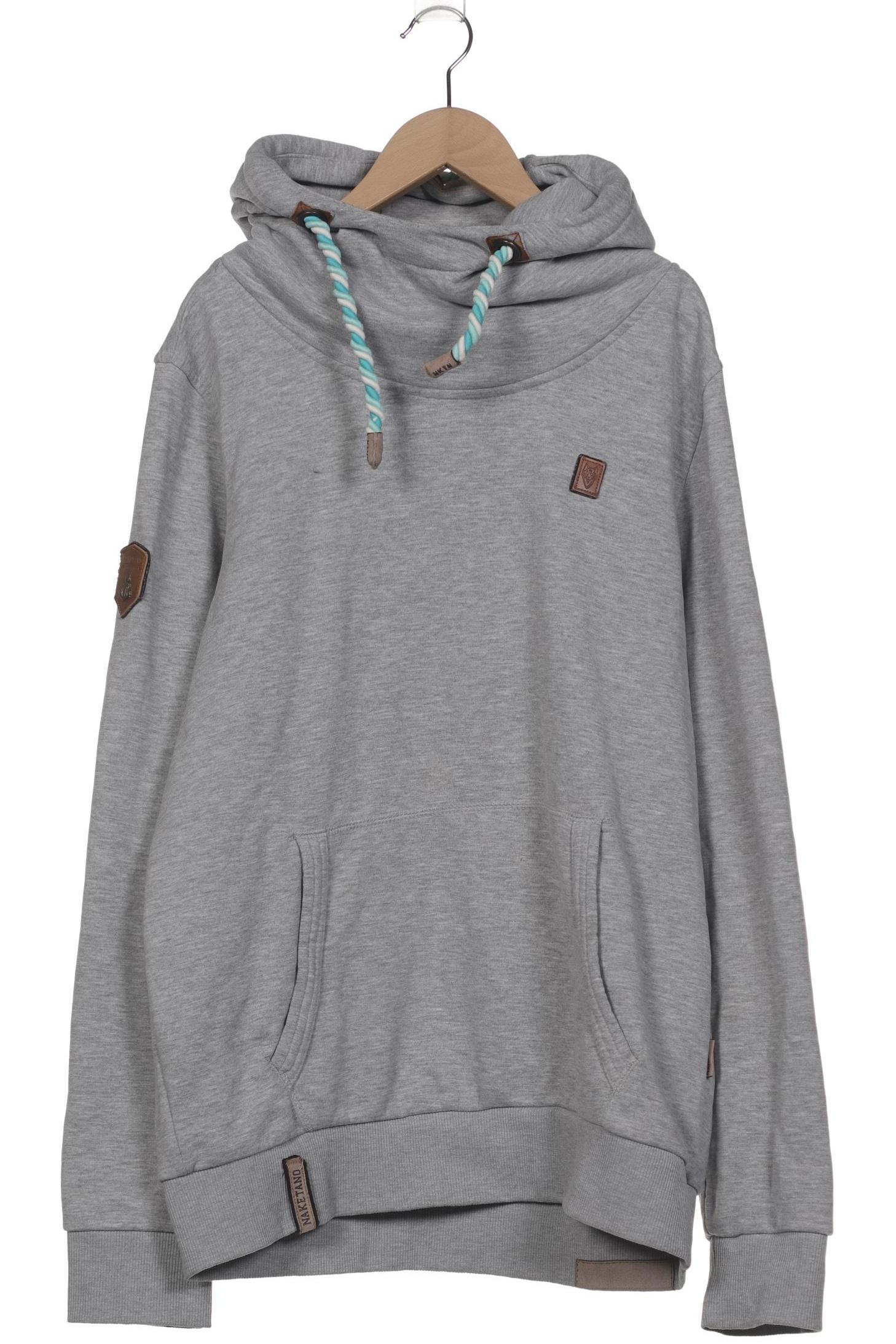 

Naketano Herren Kapuzenpullover, grau, Gr. 52