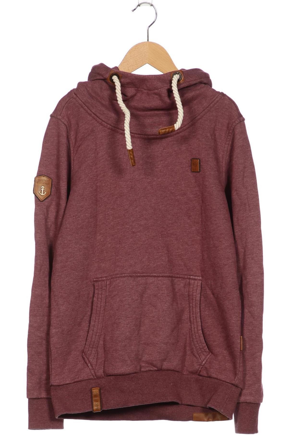 

Naketano Herren Kapuzenpullover, bordeaux, Gr. 46