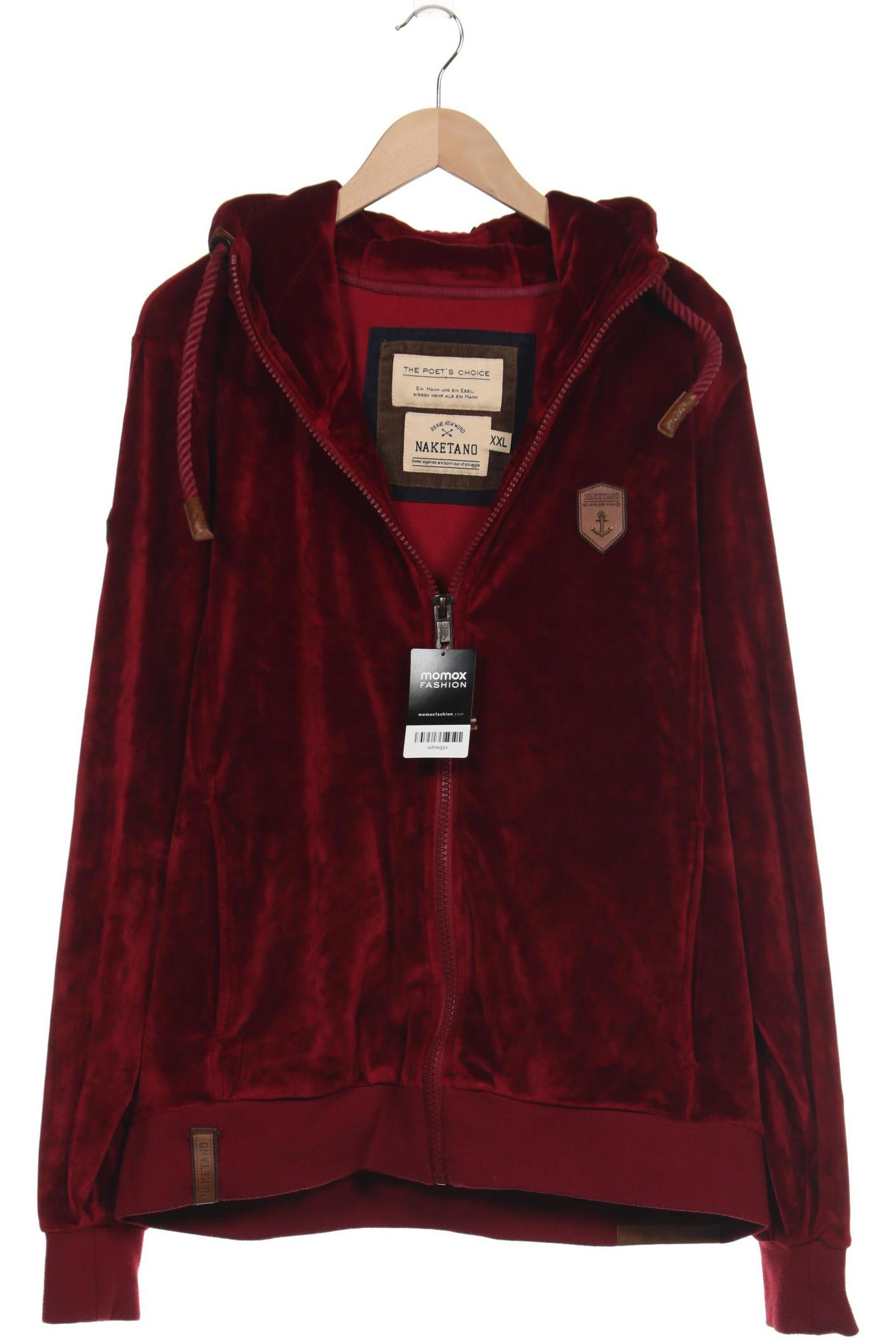 

Naketano Herren Kapuzenpullover, bordeaux, Gr. 56