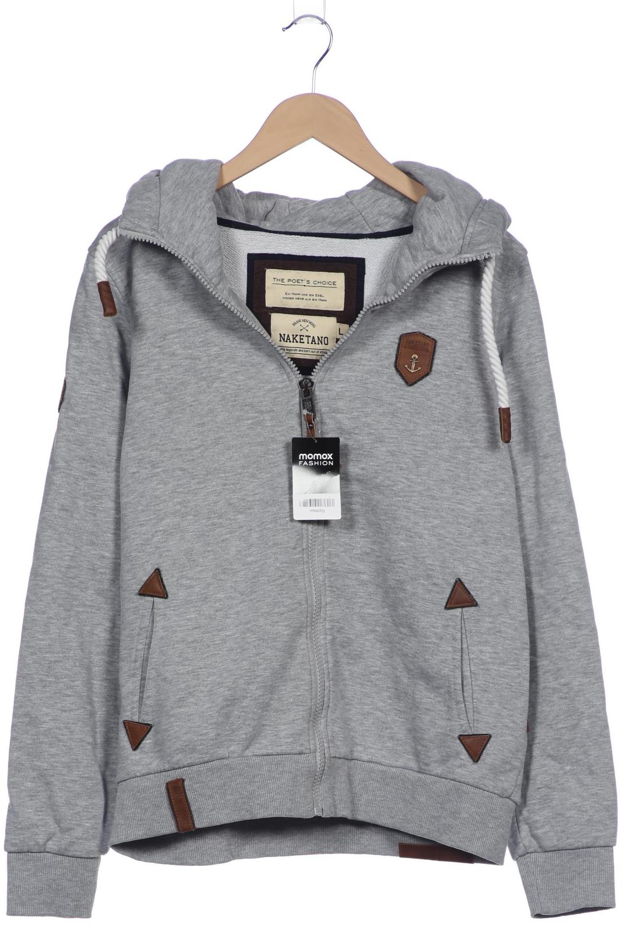

Naketano Herren Kapuzenpullover, grau, Gr. 52
