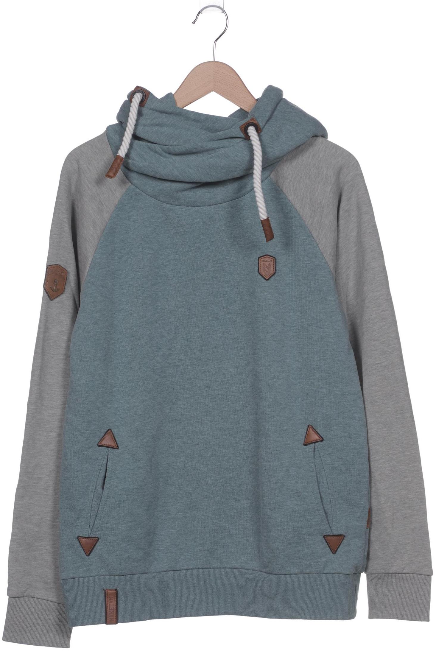 

Naketano Herren Kapuzenpullover, türkis, Gr. 54
