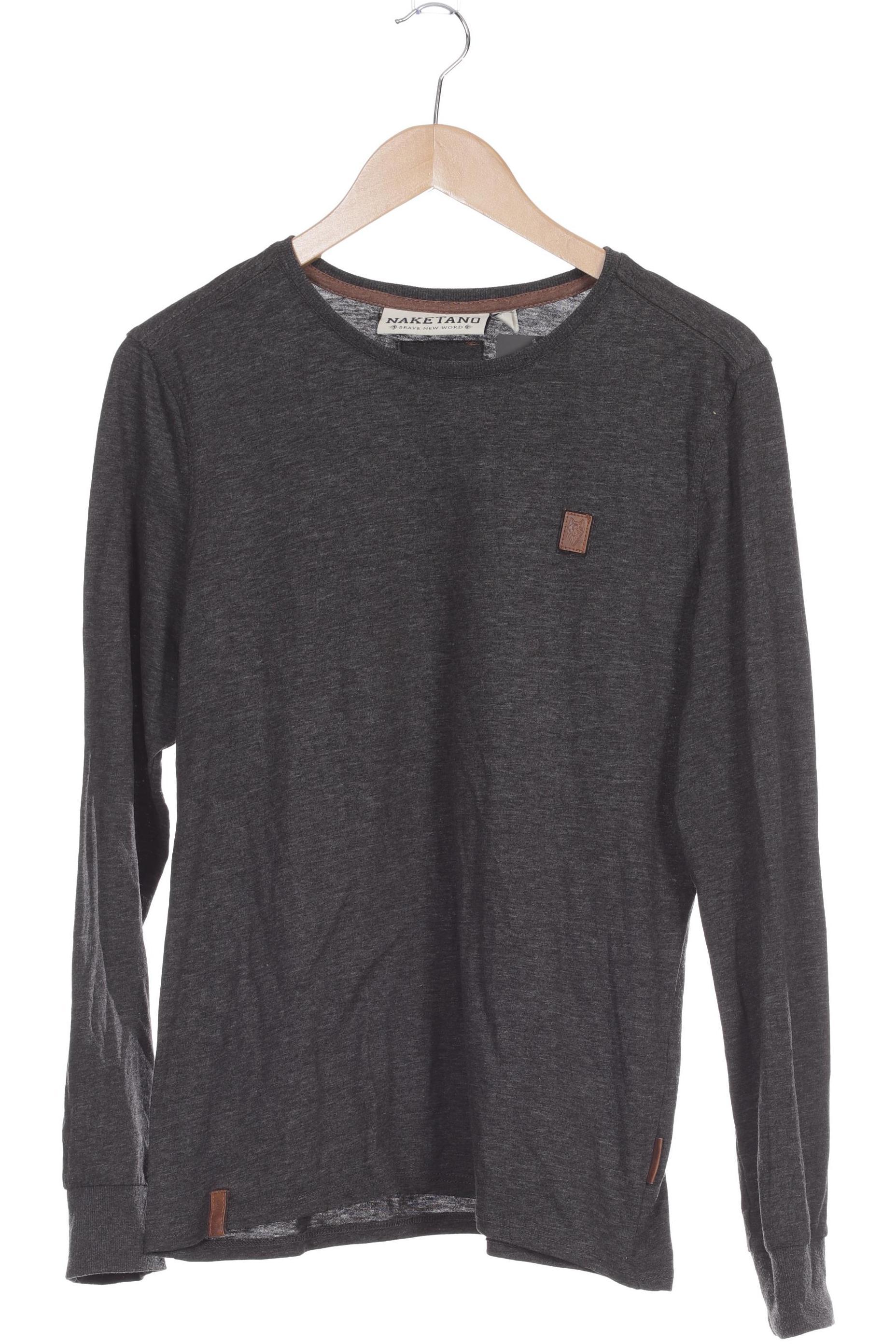 

Naketano Herren Langarmshirt, grau, Gr. 48