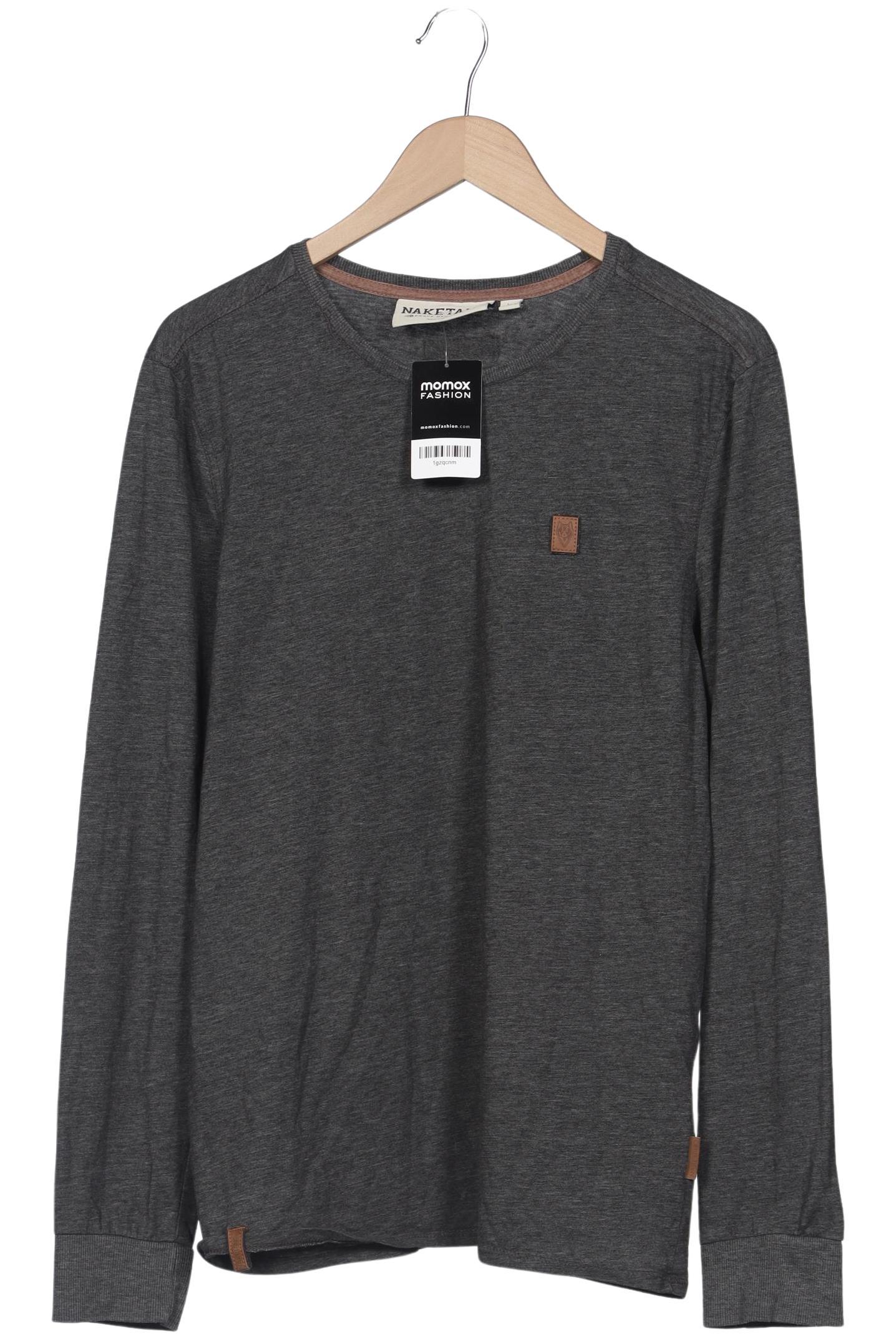 

Naketano Herren Langarmshirt, grau, Gr. 52