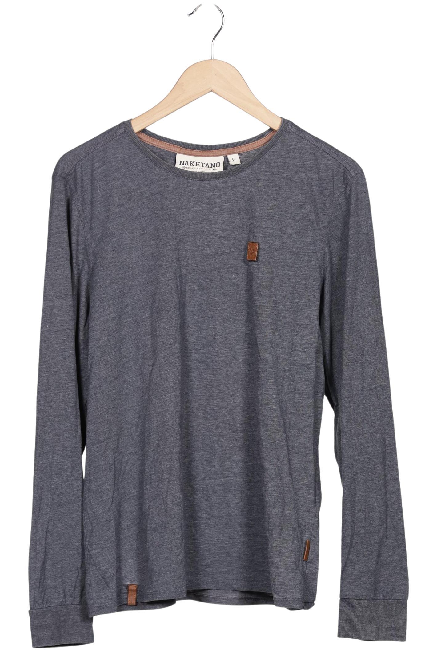 

Naketano Herren Langarmshirt, grau, Gr. 52