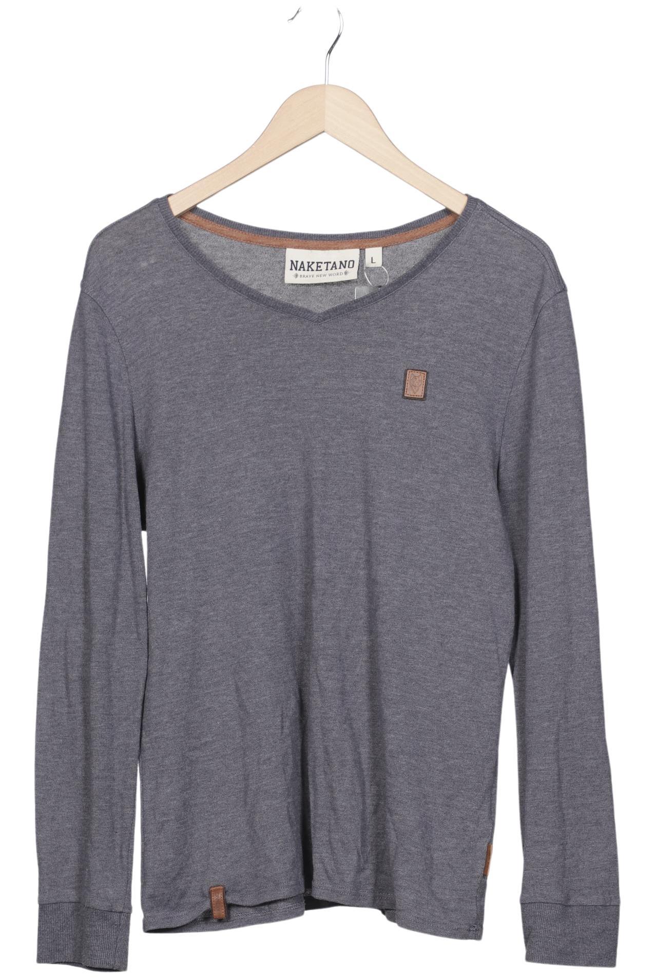 

Naketano Herren Langarmshirt, grau, Gr. 52