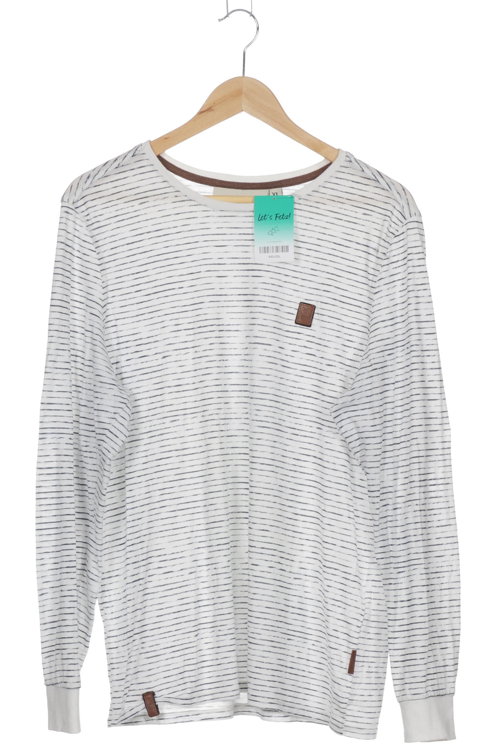 

Naketano Herren Langarmshirt, weiß, Gr.