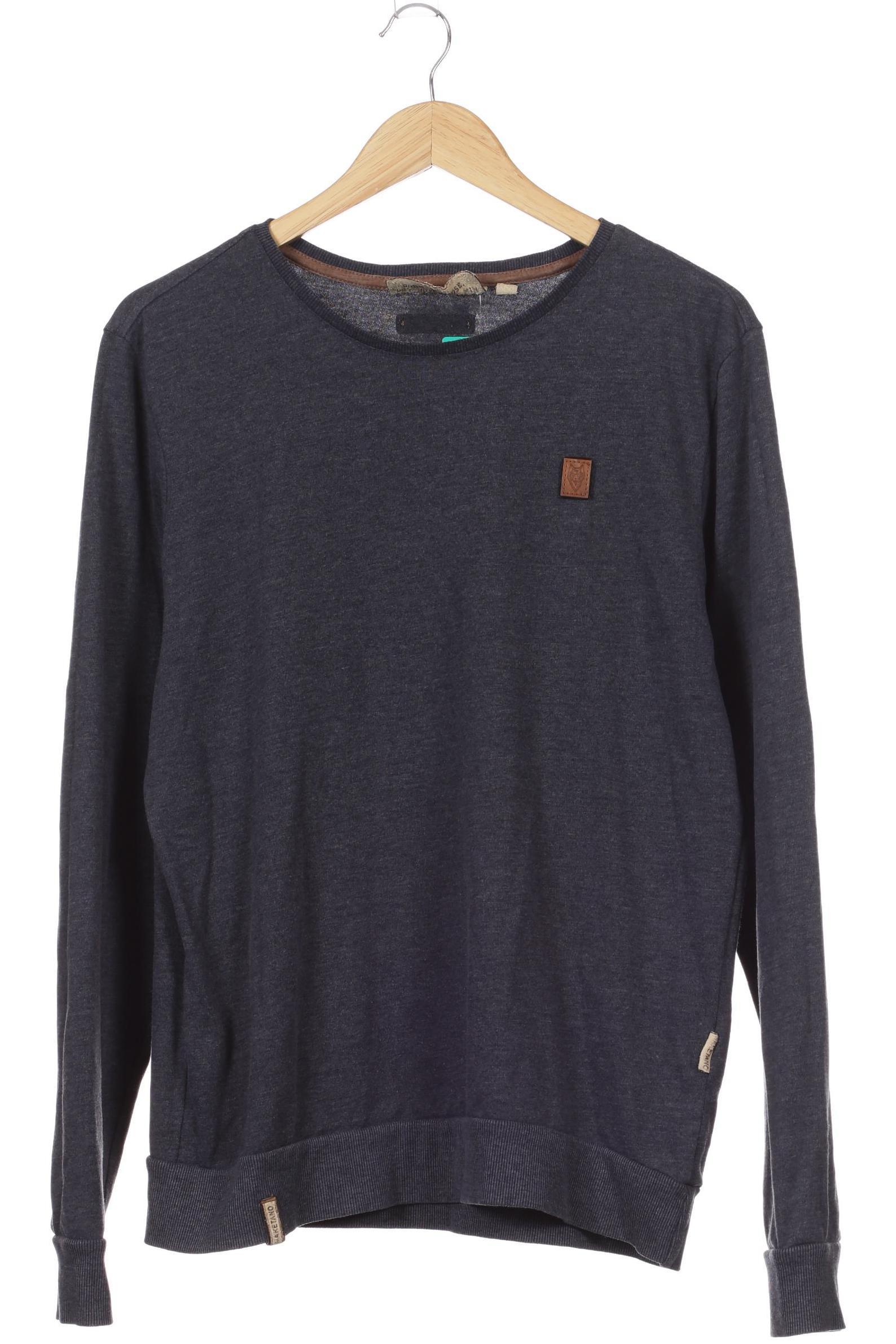 

Naketano Herren Langarmshirt, grau, Gr.