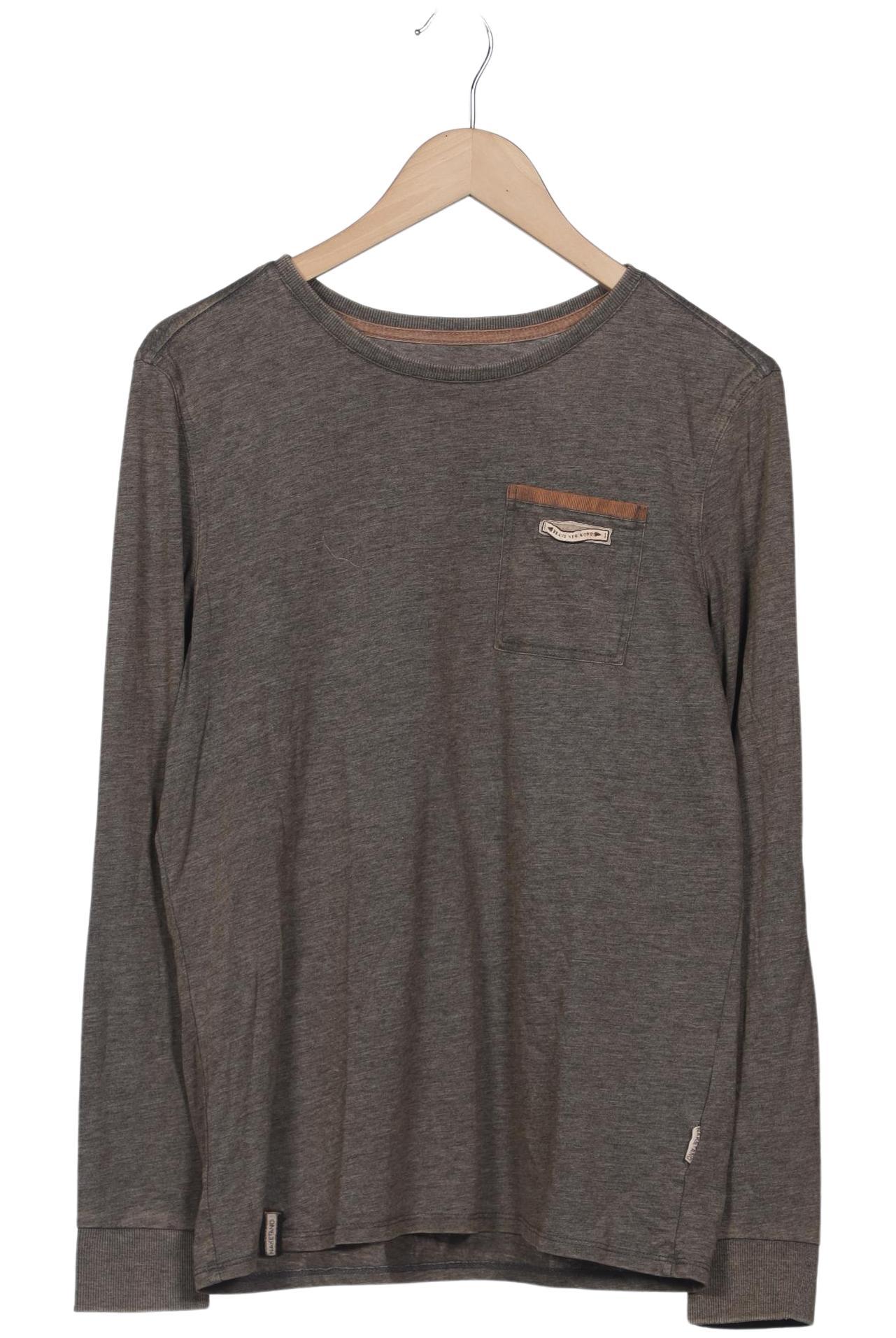 

Naketano Herren Langarmshirt, grau, Gr. 48