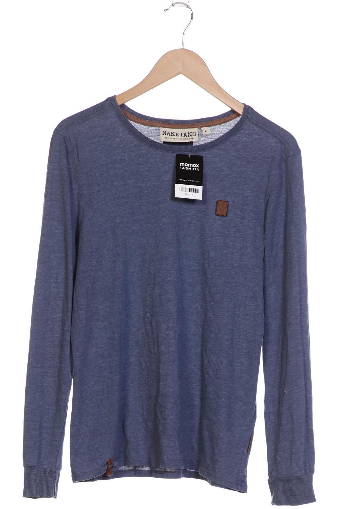 

Naketano Herren Langarmshirt, blau, Gr. 52