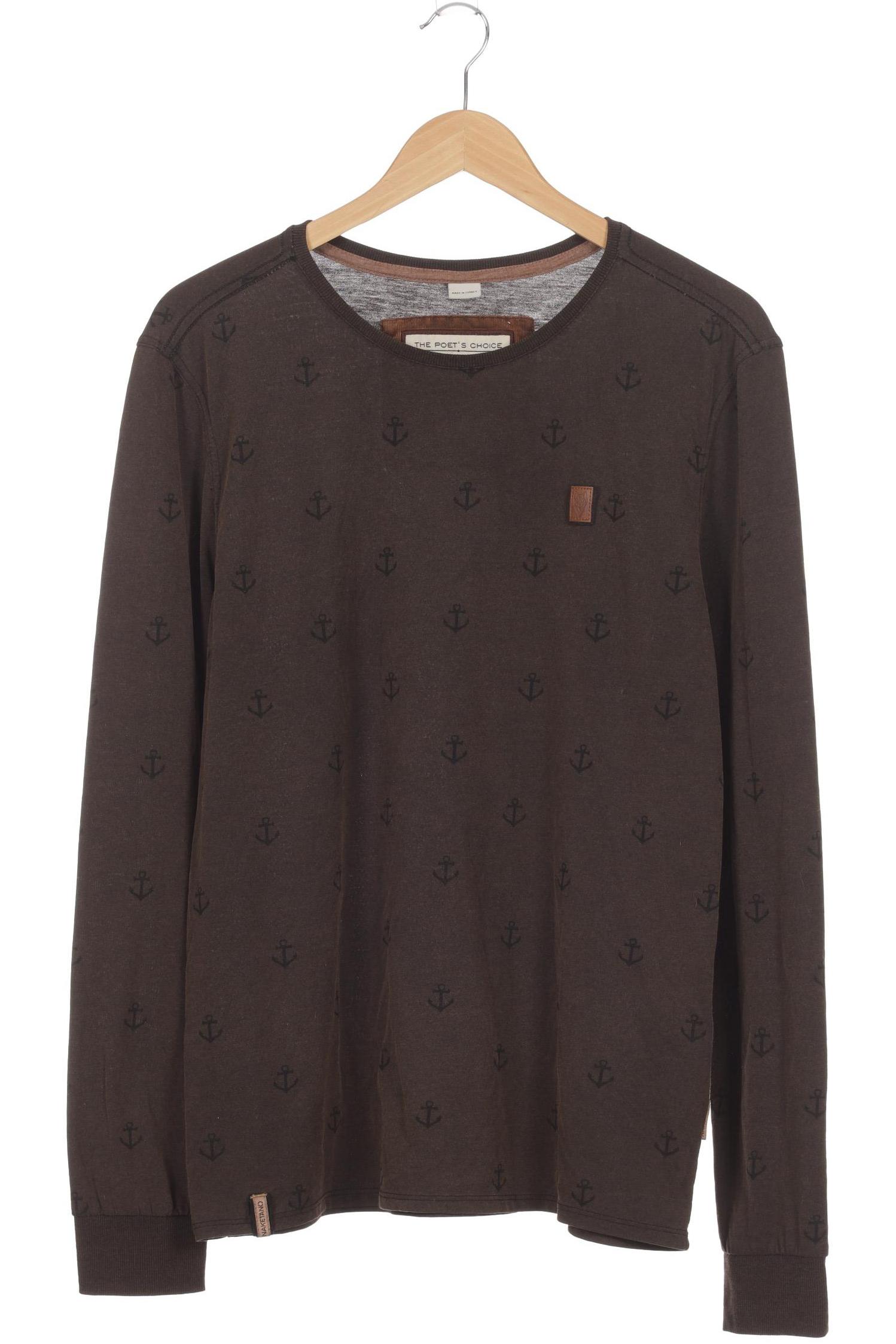 

Naketano Herren Langarmshirt, braun, Gr. 52