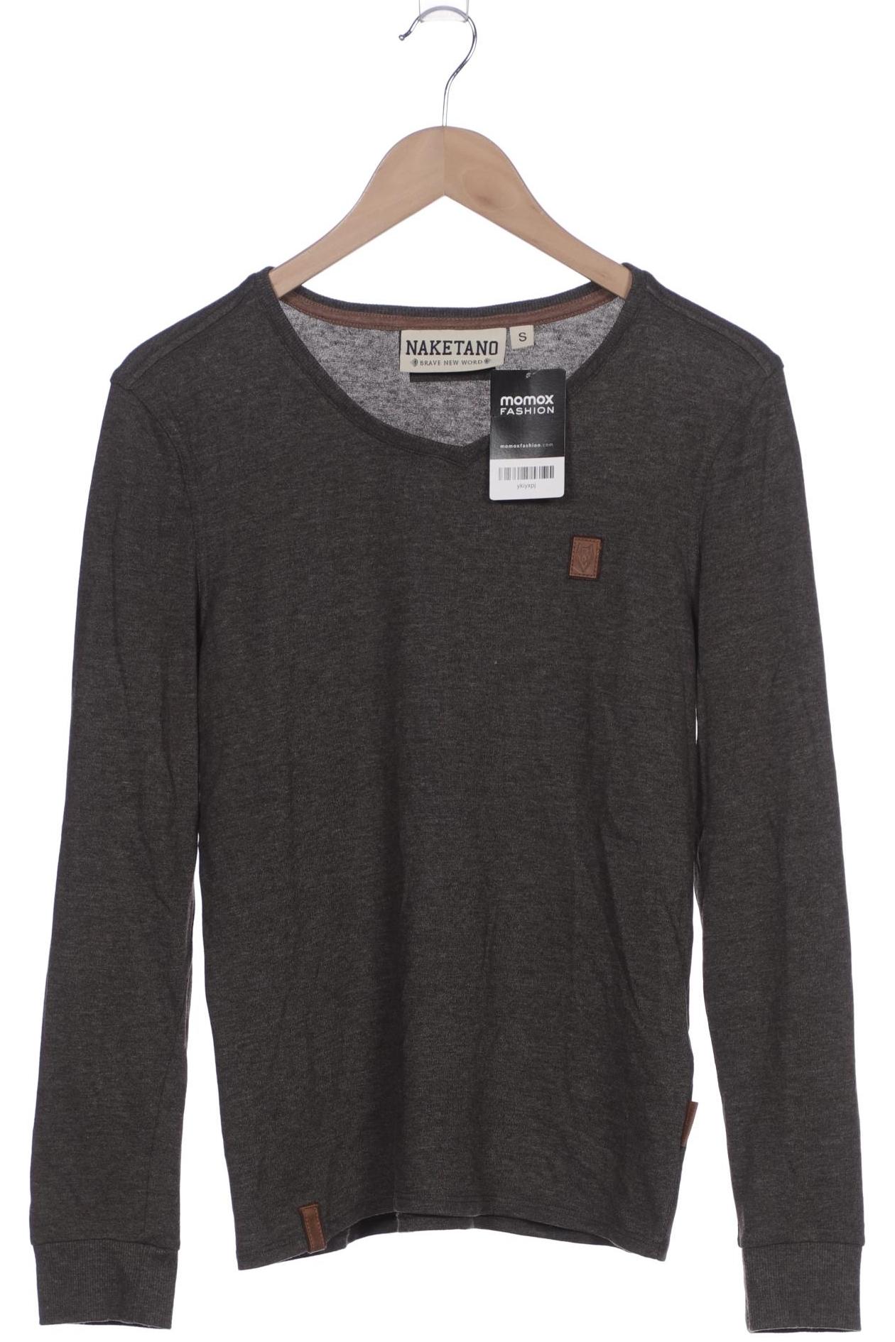 

Naketano Herren Langarmshirt, grau, Gr. 46