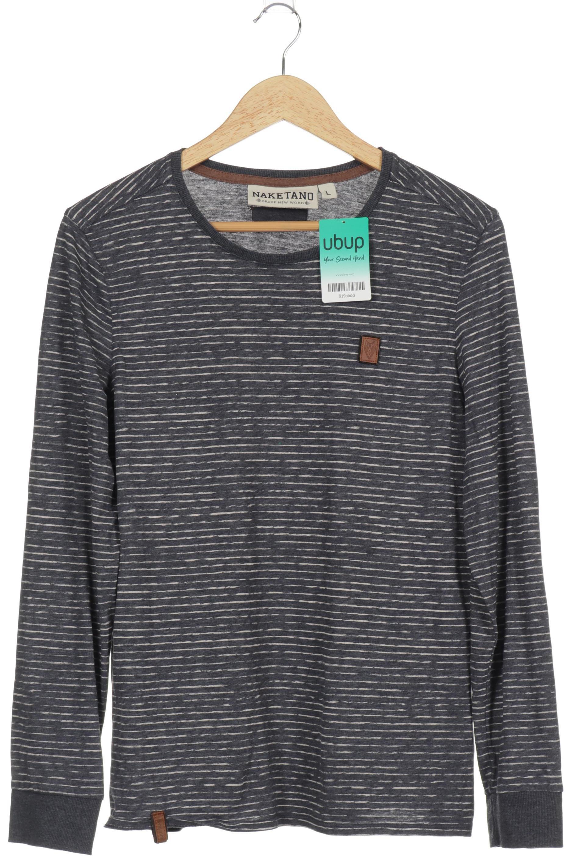 

Naketano Herren Langarmshirt, grau, Gr.