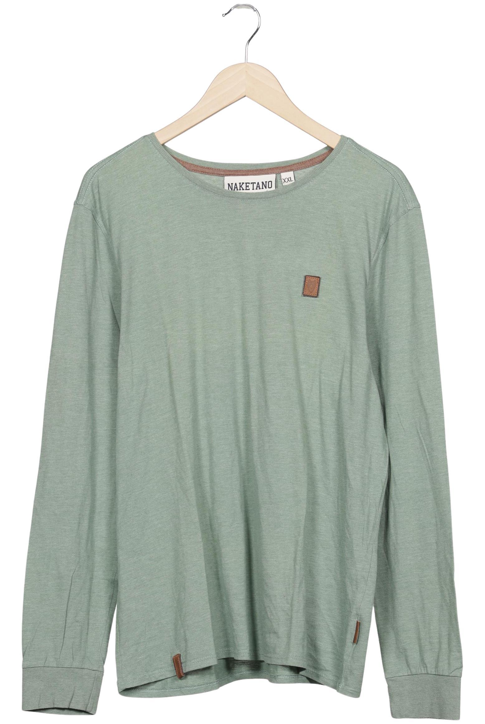 Thumbnail - Naketano Herren Langarmshirt, grün, Gr. 56