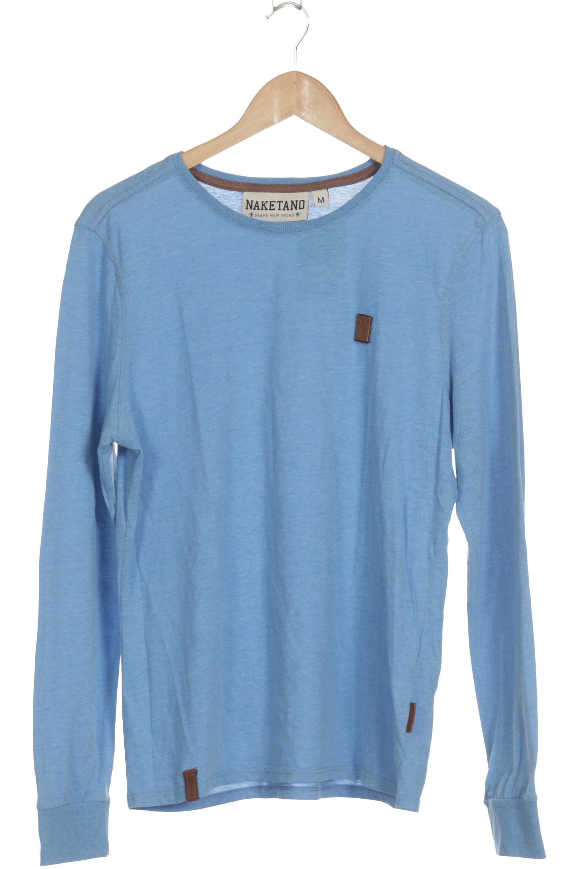 

Naketano Herren Langarmshirt, blau, Gr.