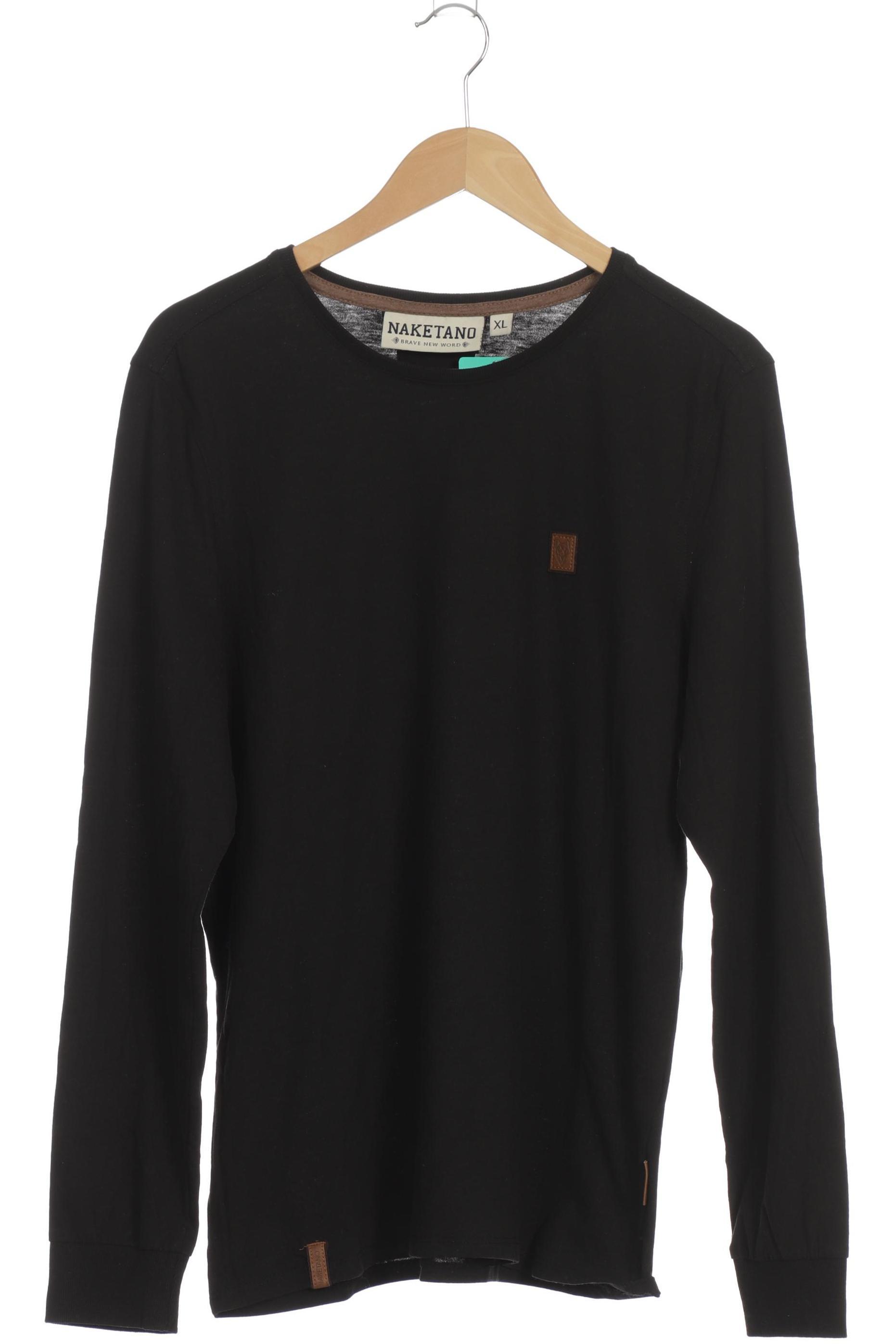 Thumbnail - Naketano Herren Langarmshirt, schwarz, Gr.