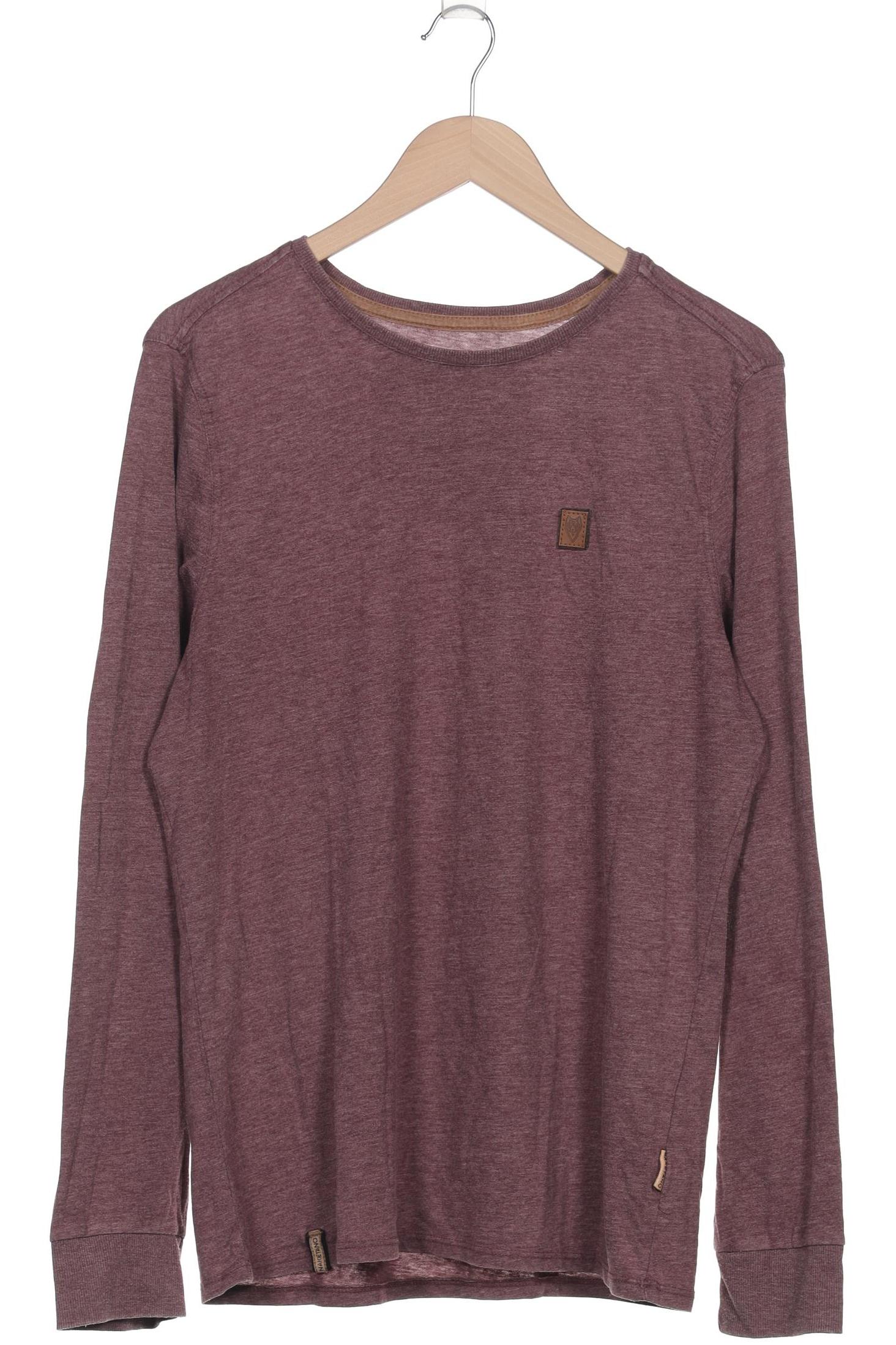 

Naketano Herren Langarmshirt, bordeaux, Gr. 52