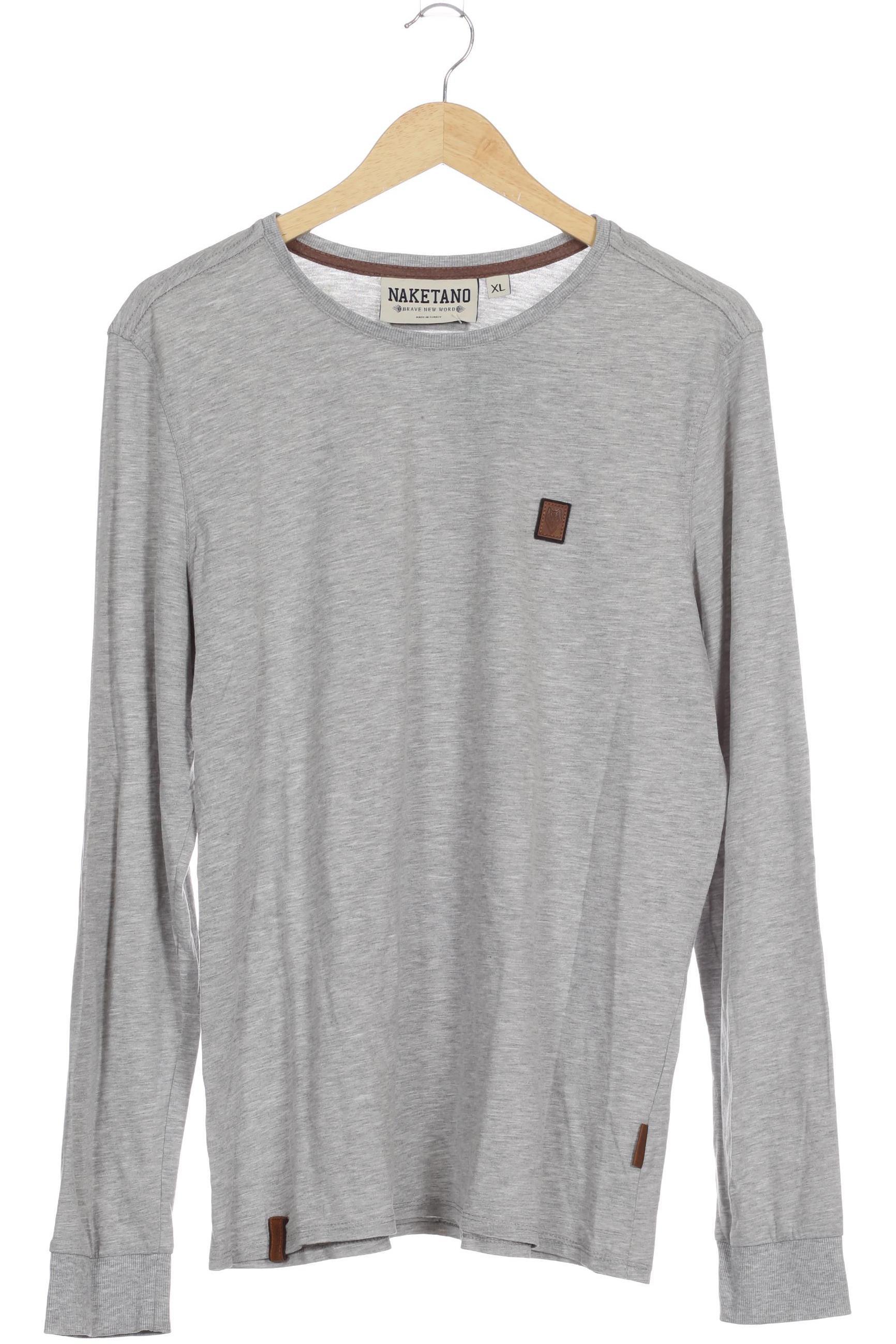 

Naketano Herren Langarmshirt, grau, Gr.