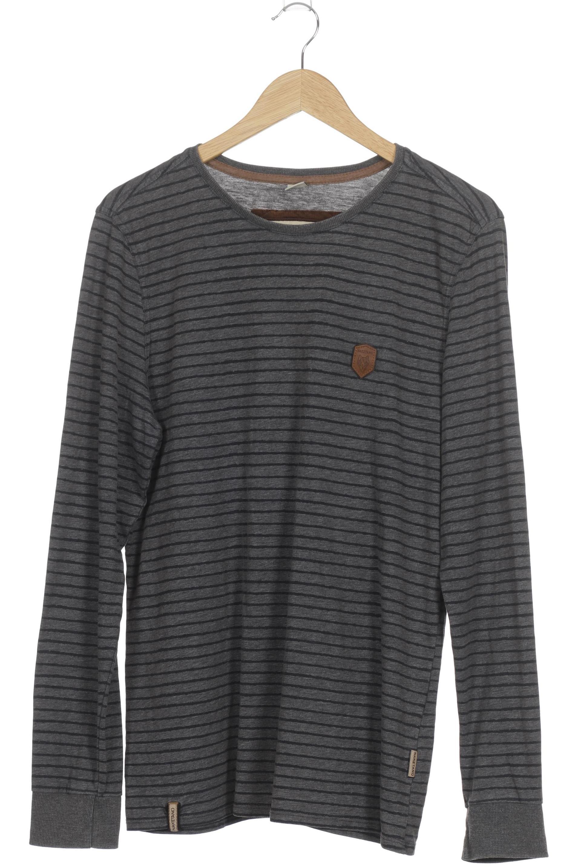 

Naketano Herren Langarmshirt, grau, Gr.