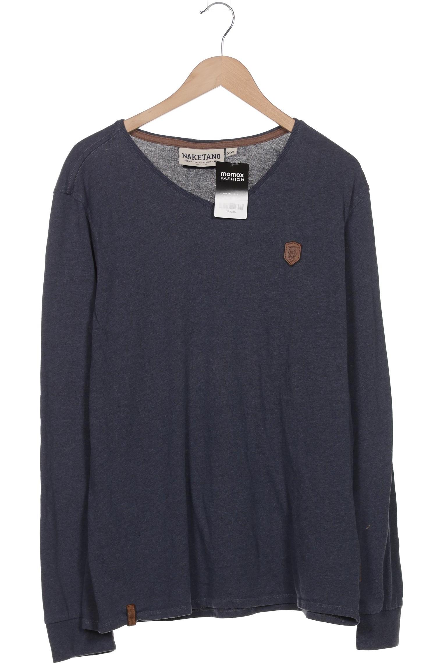 

Naketano Herren Langarmshirt, marineblau, Gr. 56