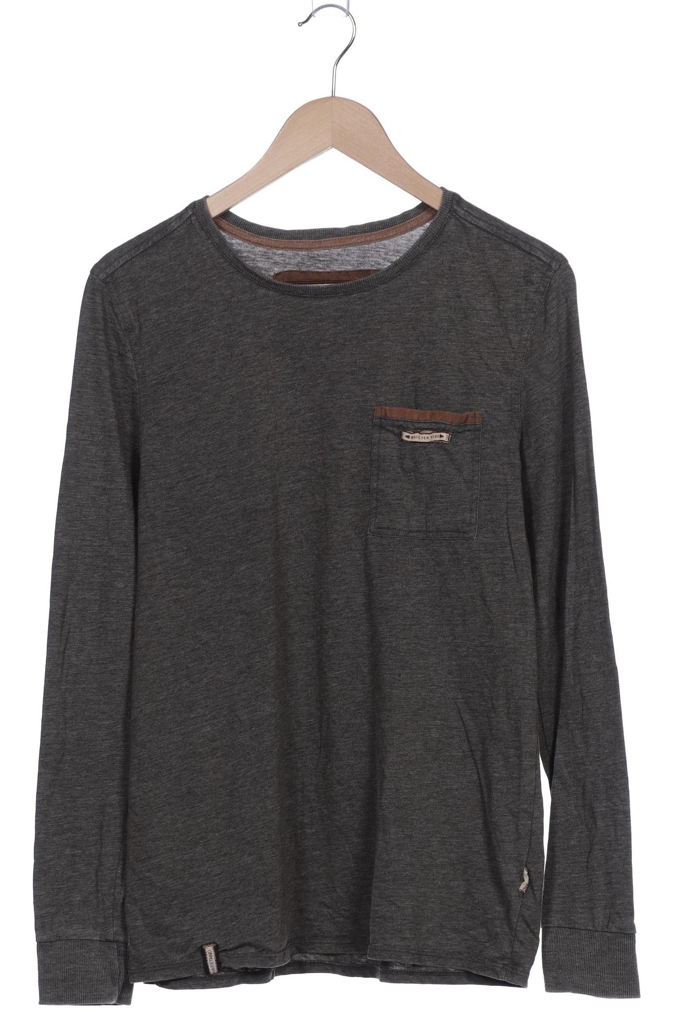 

Naketano Herren Langarmshirt, grau, Gr. 52