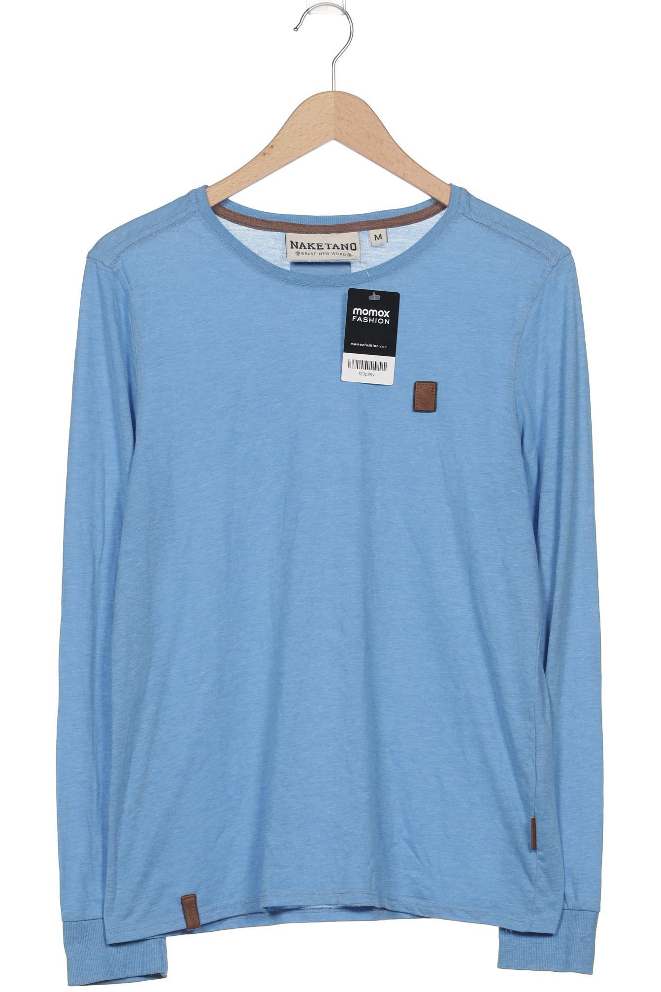 

Naketano Herren Langarmshirt, blau, Gr. 48