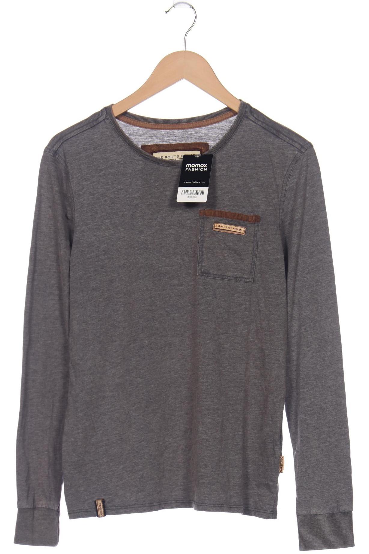 

Naketano Herren Langarmshirt, grau, Gr. 46