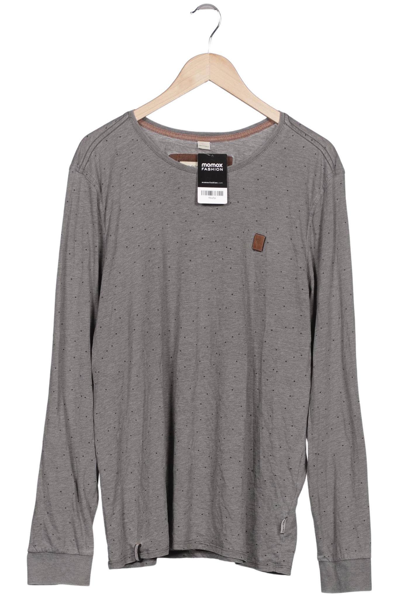 

Naketano Herren Langarmshirt, grau, Gr. 56