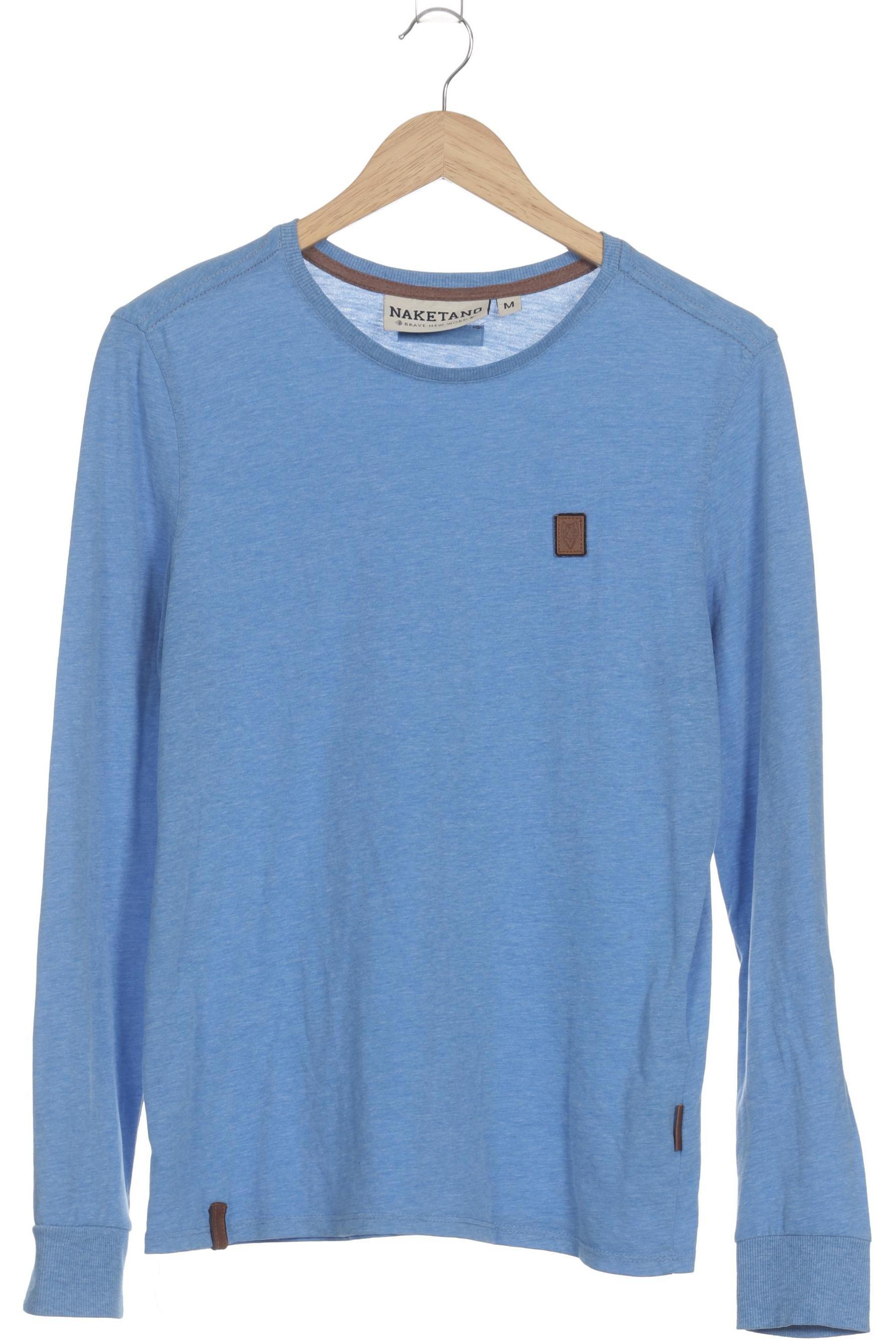 

Naketano Herren Langarmshirt, blau, Gr. 48