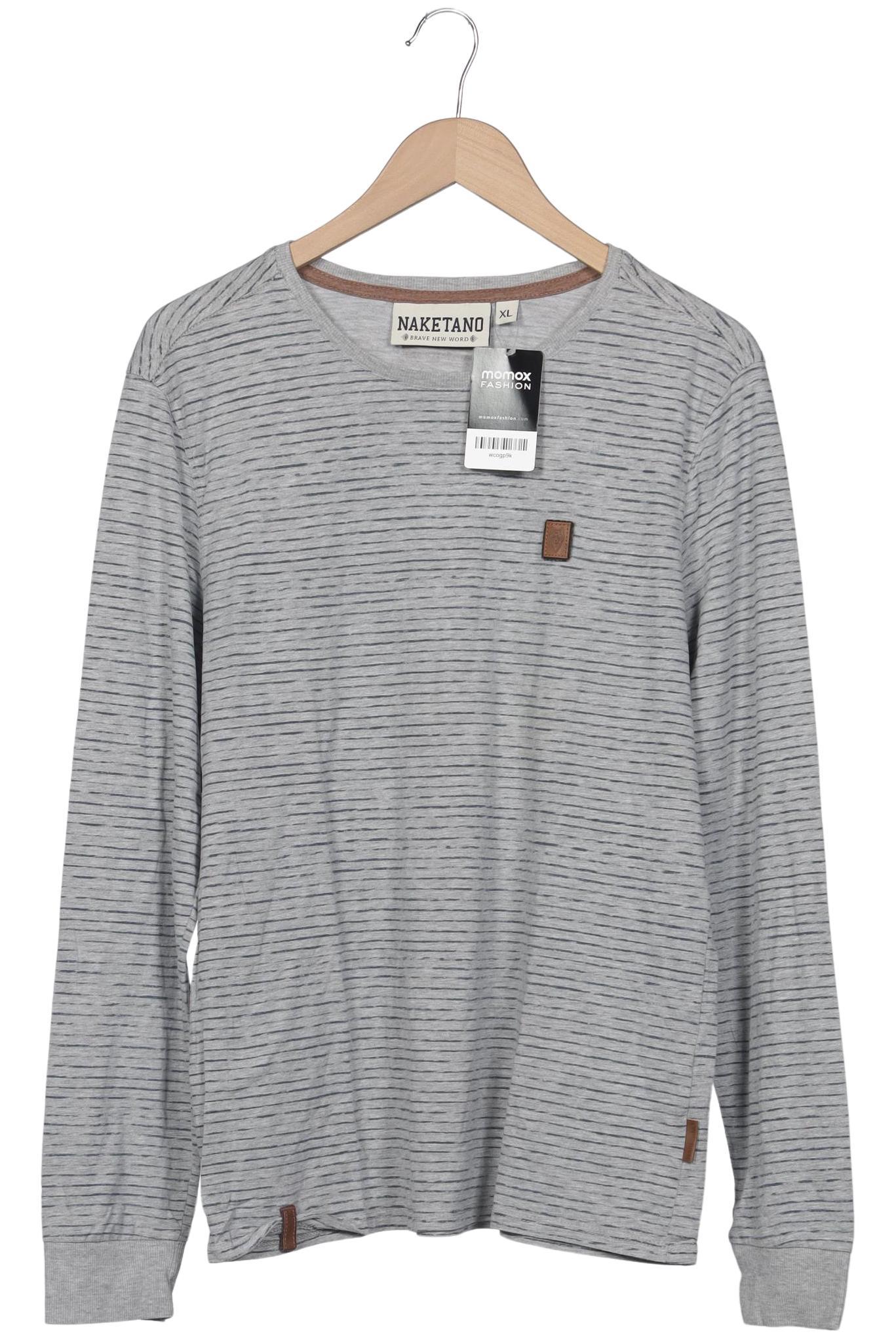 

Naketano Herren Langarmshirt, grau, Gr. 54