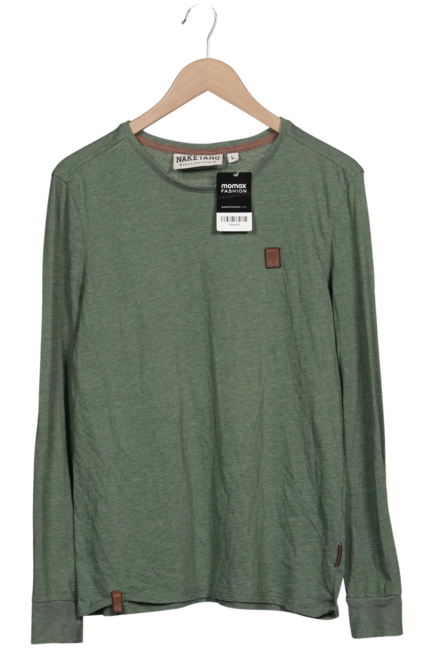 

Naketano Herren Langarmshirt, grün, Gr. 52
