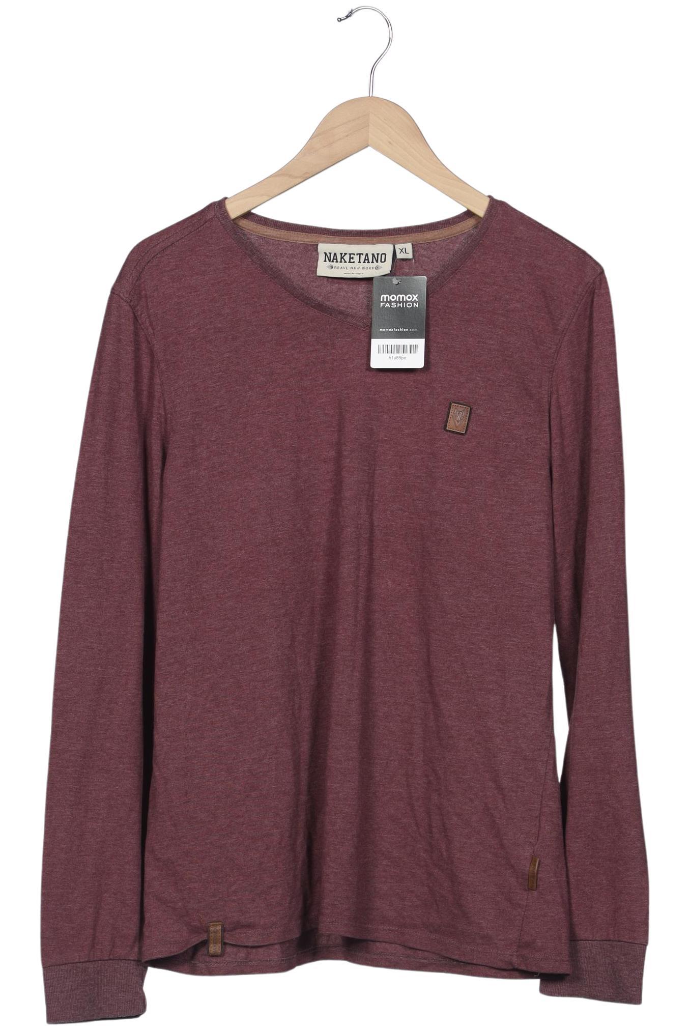 

Naketano Herren Langarmshirt, bordeaux, Gr. 54