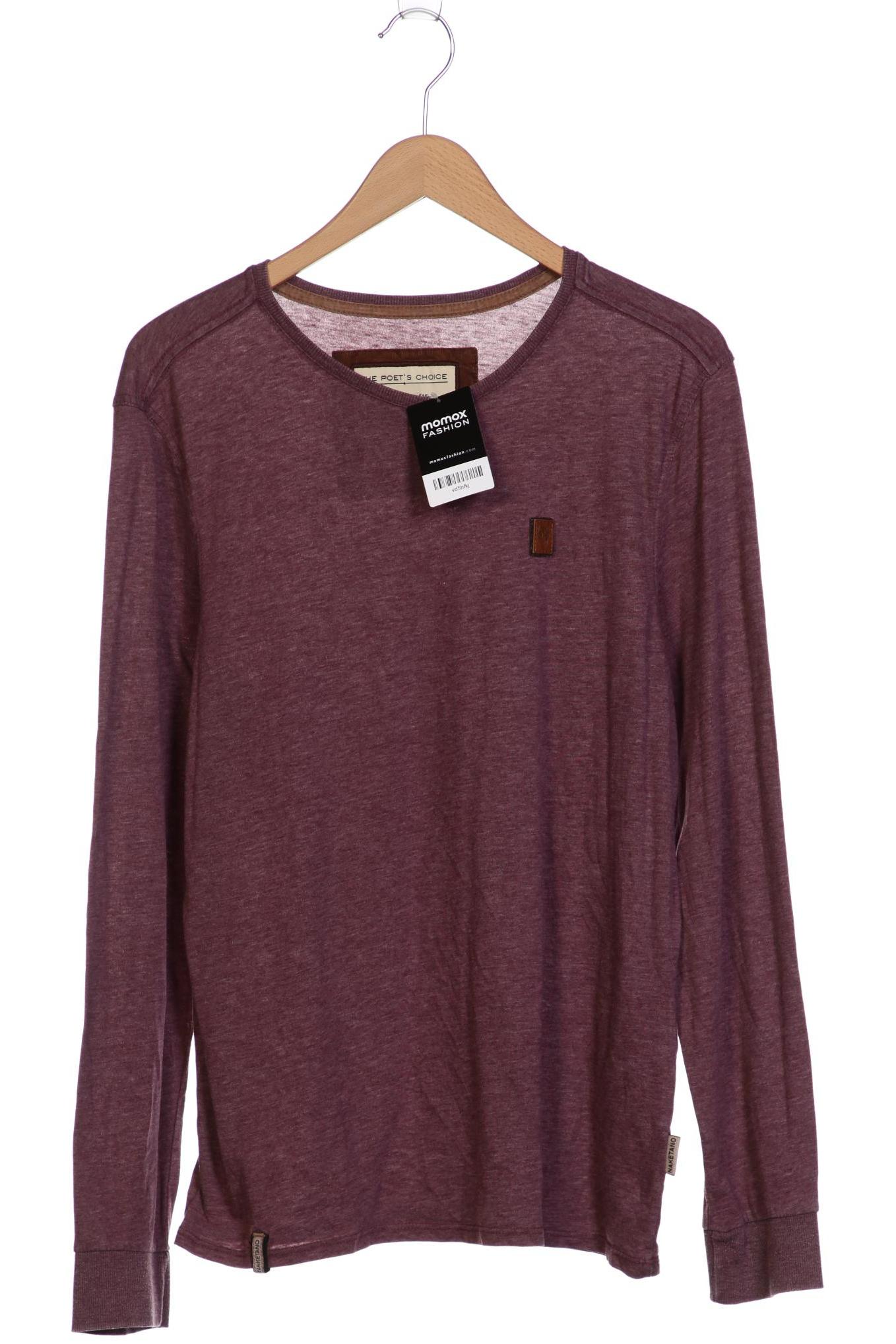 

Naketano Herren Langarmshirt, bordeaux