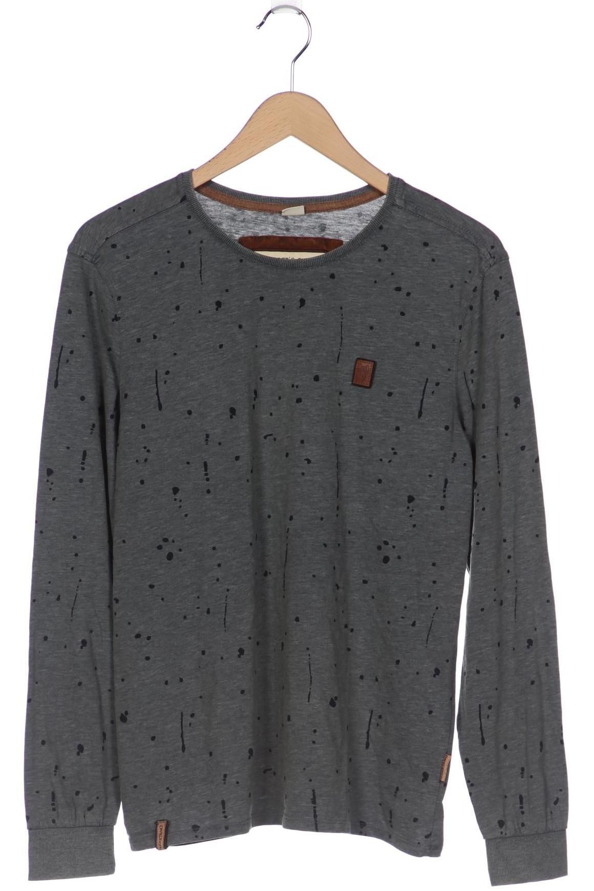 

Naketano Herren Langarmshirt, grau, Gr. 48