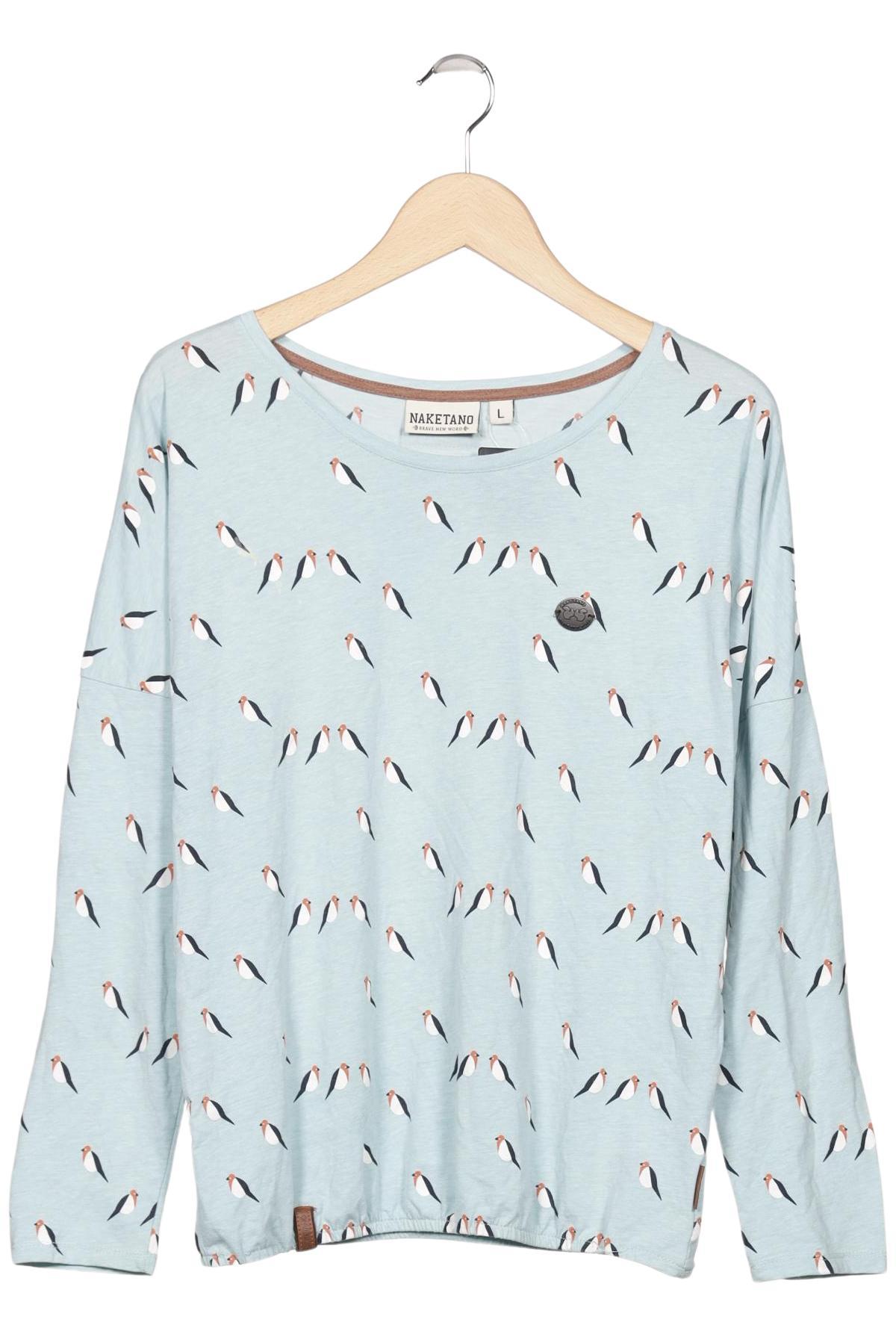 

Naketano Herren Langarmshirt, hellblau, Gr. 52