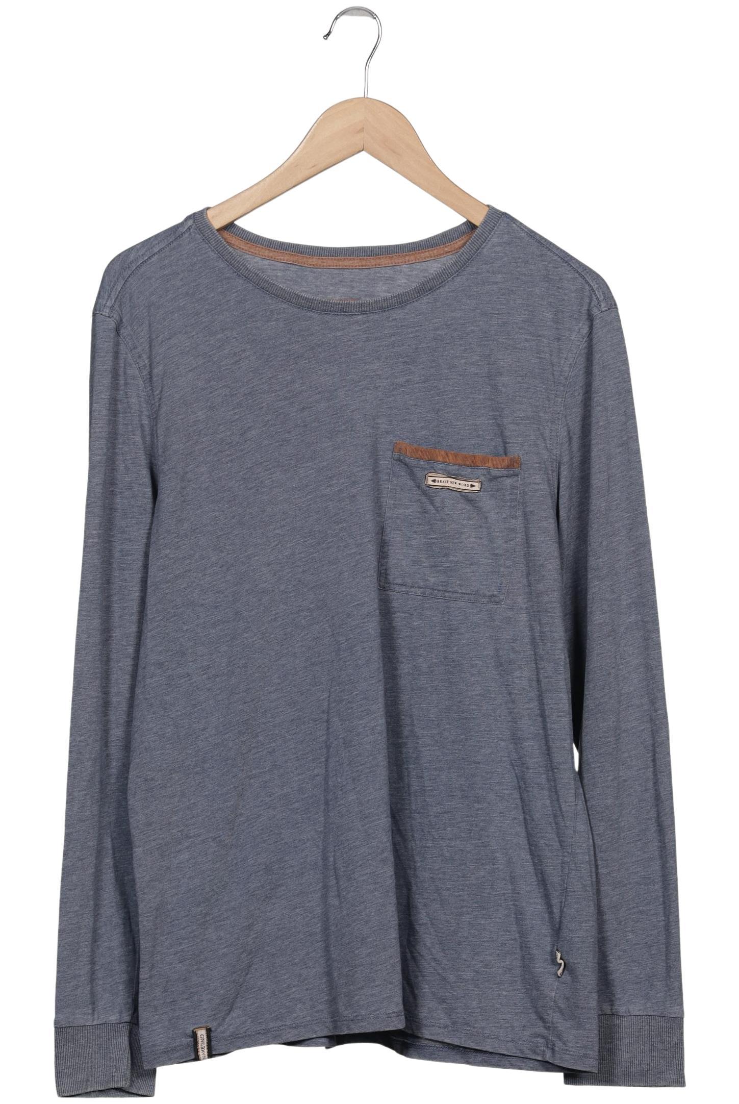 

Naketano Herren Langarmshirt, blau, Gr. 54