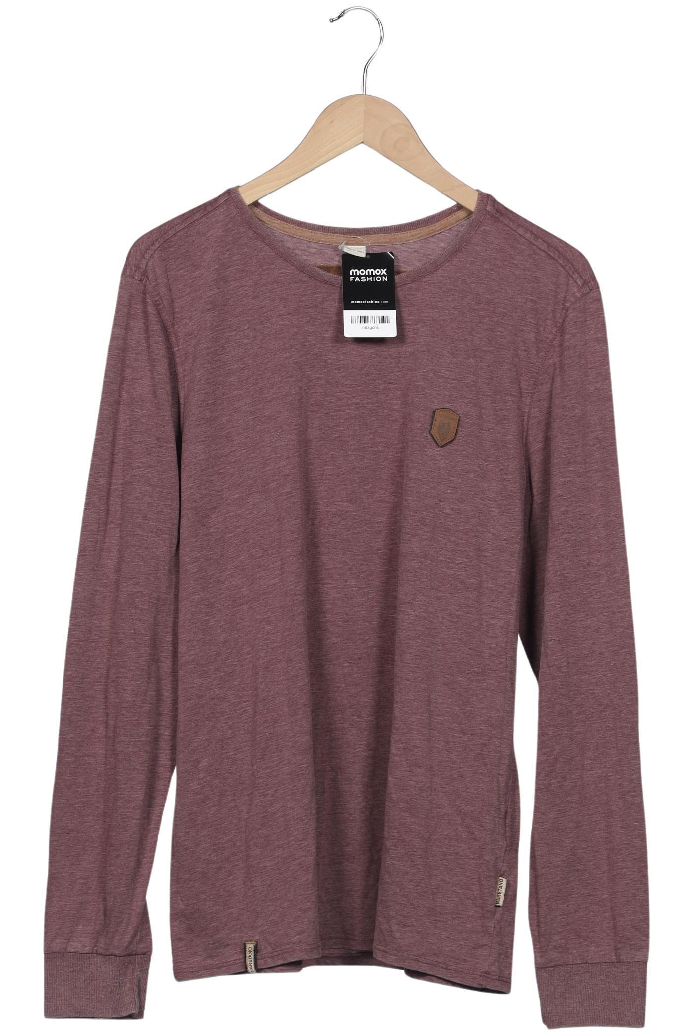 

Naketano Herren Langarmshirt, bordeaux, Gr. 54