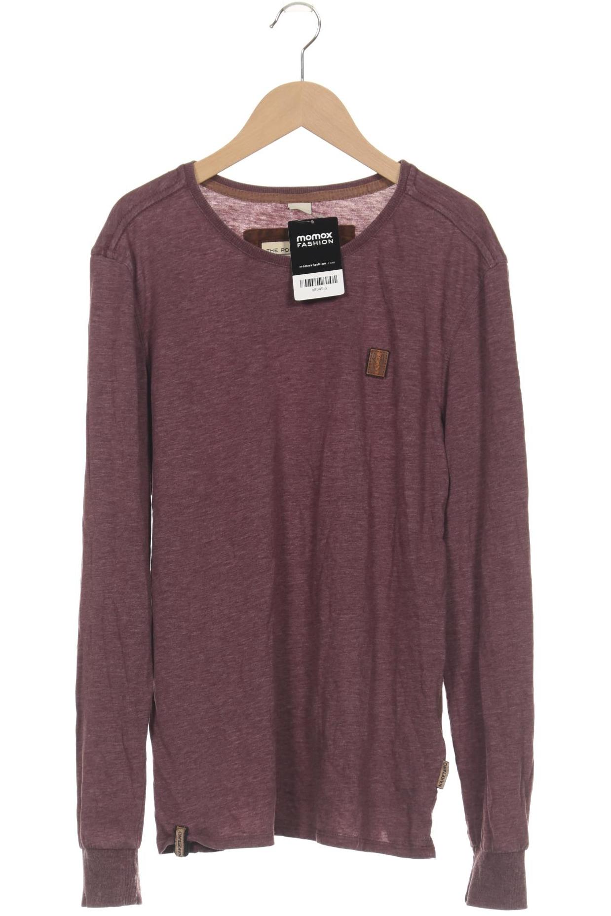 

Naketano Herren Langarmshirt, bordeaux, Gr. 48