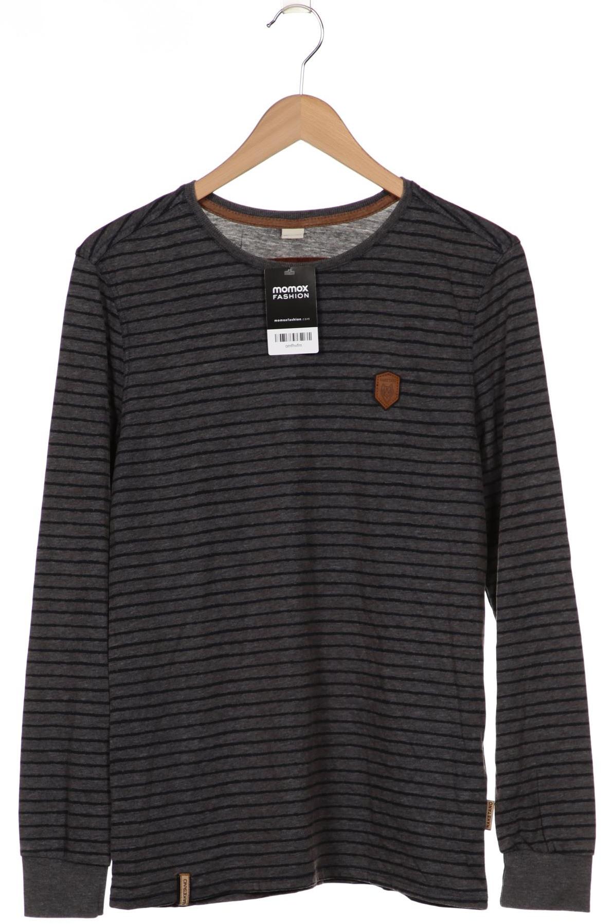 

Naketano Herren Langarmshirt, grau, Gr. 48