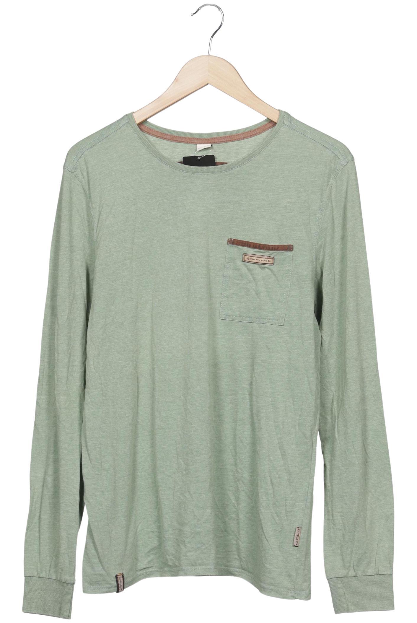 Thumbnail - Naketano Herren Langarmshirt, hellgrün, Gr. 52