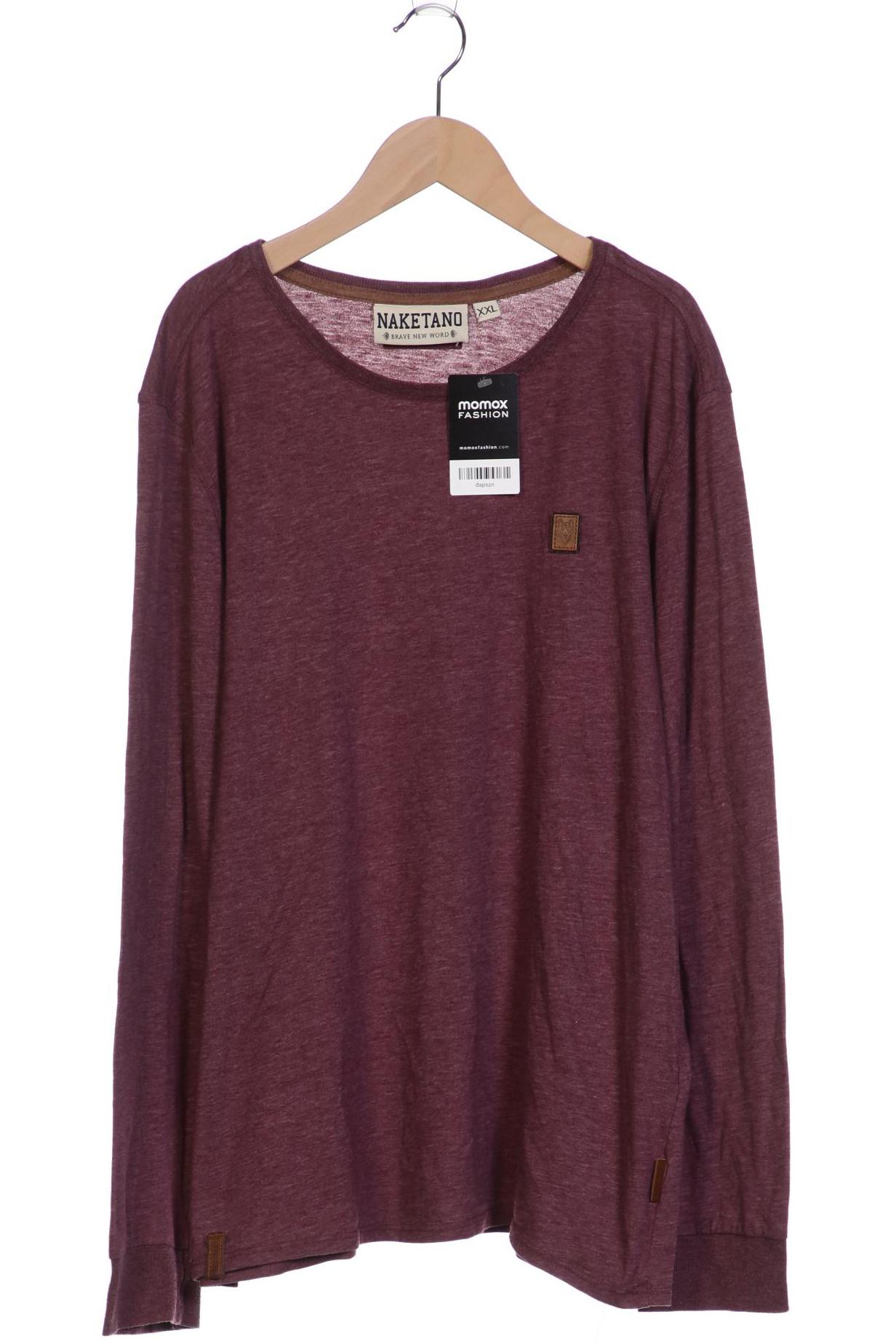 

Naketano Herren Langarmshirt, bordeaux