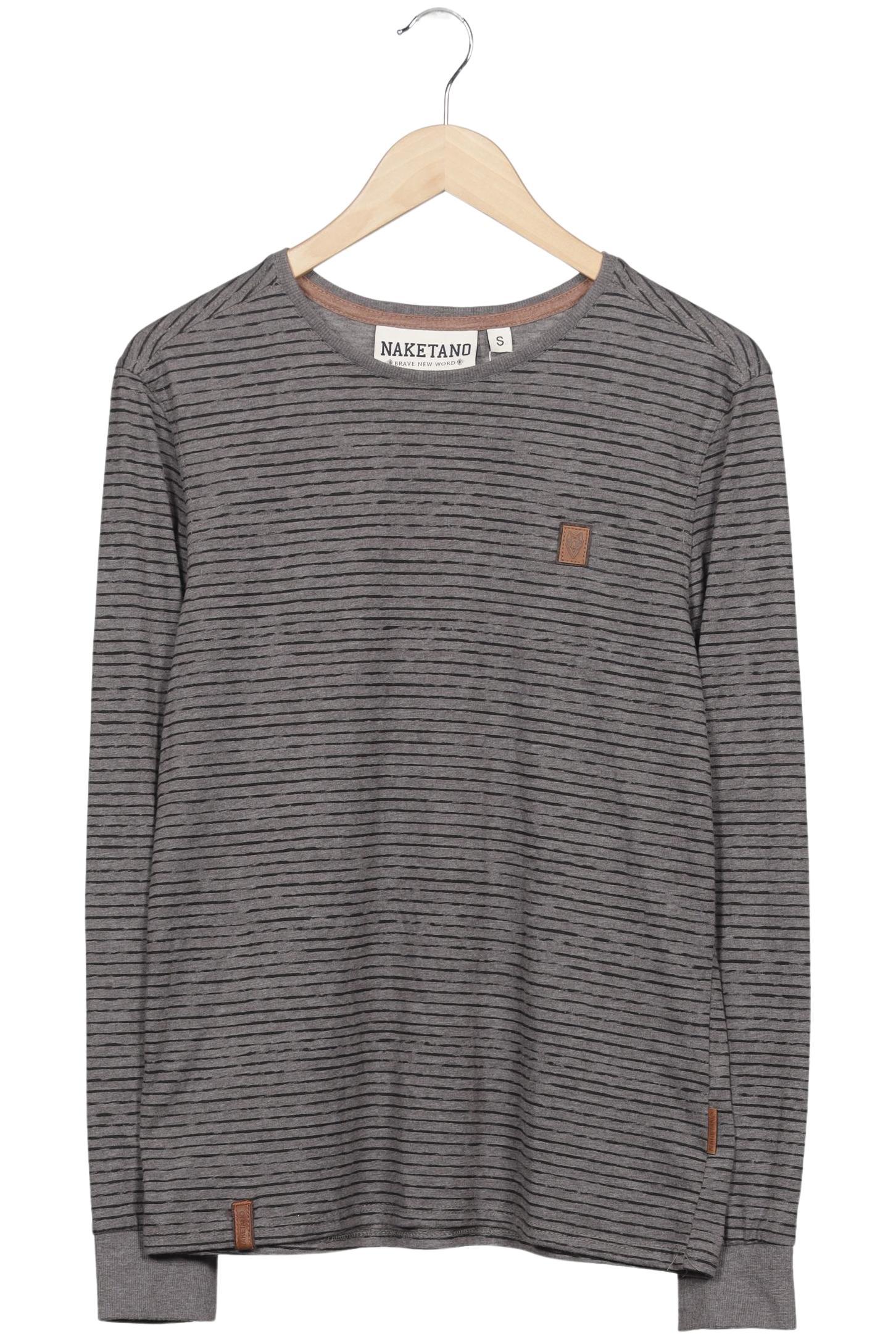 

Naketano Herren Langarmshirt, grau, Gr. 46