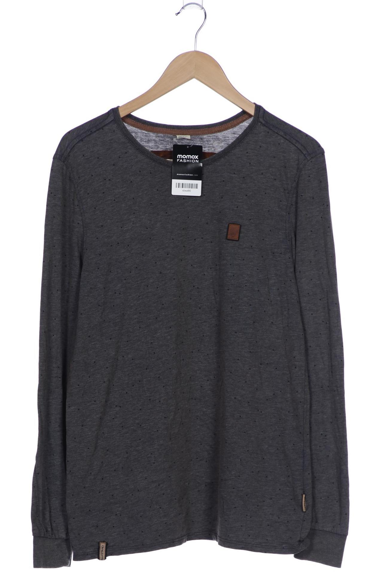 

Naketano Herren Langarmshirt, grau, Gr. 52