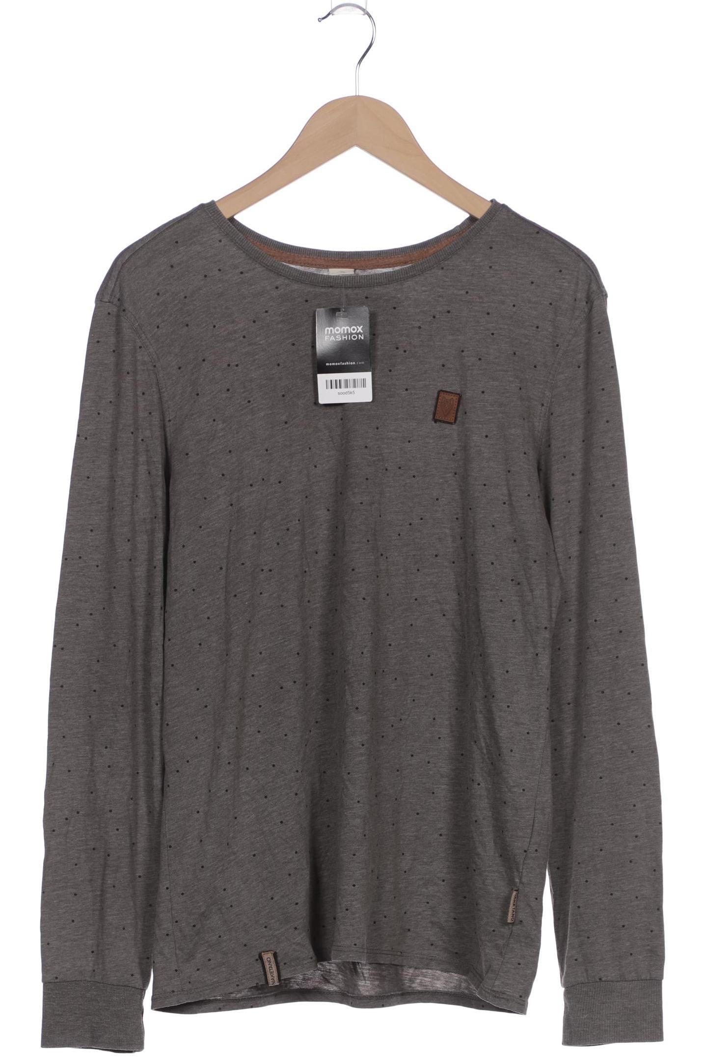 

Naketano Herren Langarmshirt, grau, Gr. 52