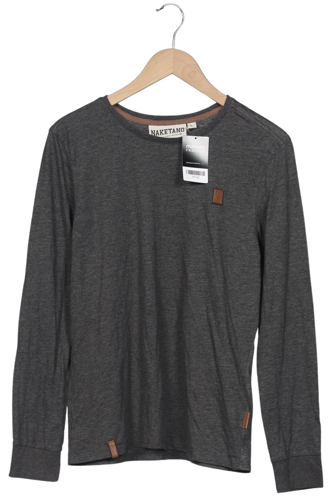 

Naketano Herren Langarmshirt, grau, Gr. 52