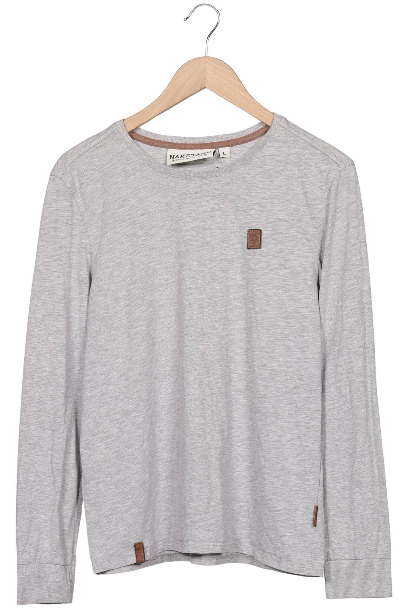

Naketano Herren Langarmshirt, grau, Gr. 52